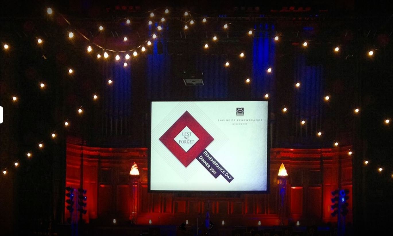 Festoon Lights supplied at Melbourne Town Hall