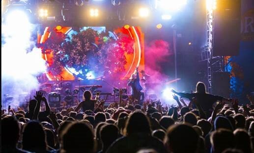 5m x 2.5m LED Screen at The Drop Festival