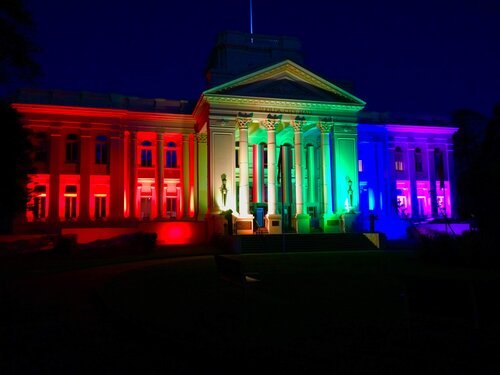 Outdoor Lighting St Kilda Town Hall