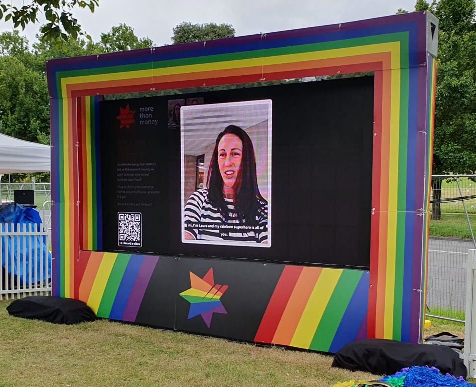 Outdoor LED Screen 4m x 2m Midsumma Festival 2024