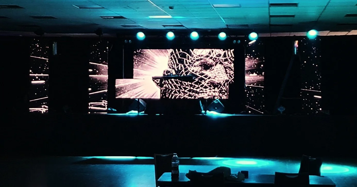 LED Screens at Monash University Event night