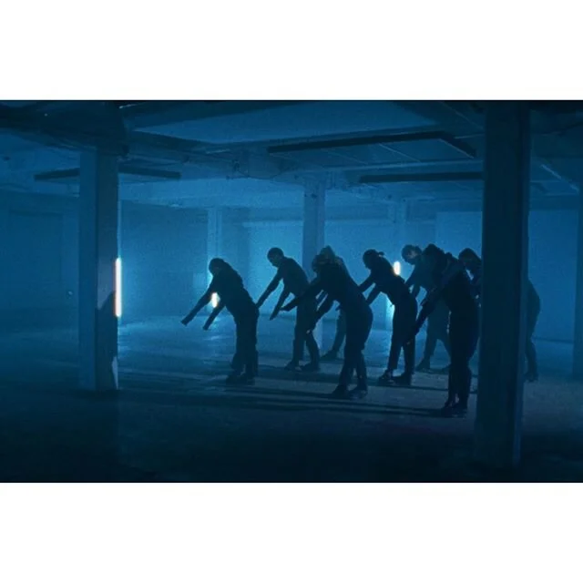 @_diangle_ @_hiball_ 
Choreographers  @thalia_livingstone @alexandra_dobby 
Direction  @Hiball
DP  @joeyknoxy 
Stedicam  @lwright_ac 
Gaffer  @james_thompson_lx 
Best Boy  @jaydandeoliveira 
Composers  @mitchllmack &amp; @thom_schmock 
Set Design Dan