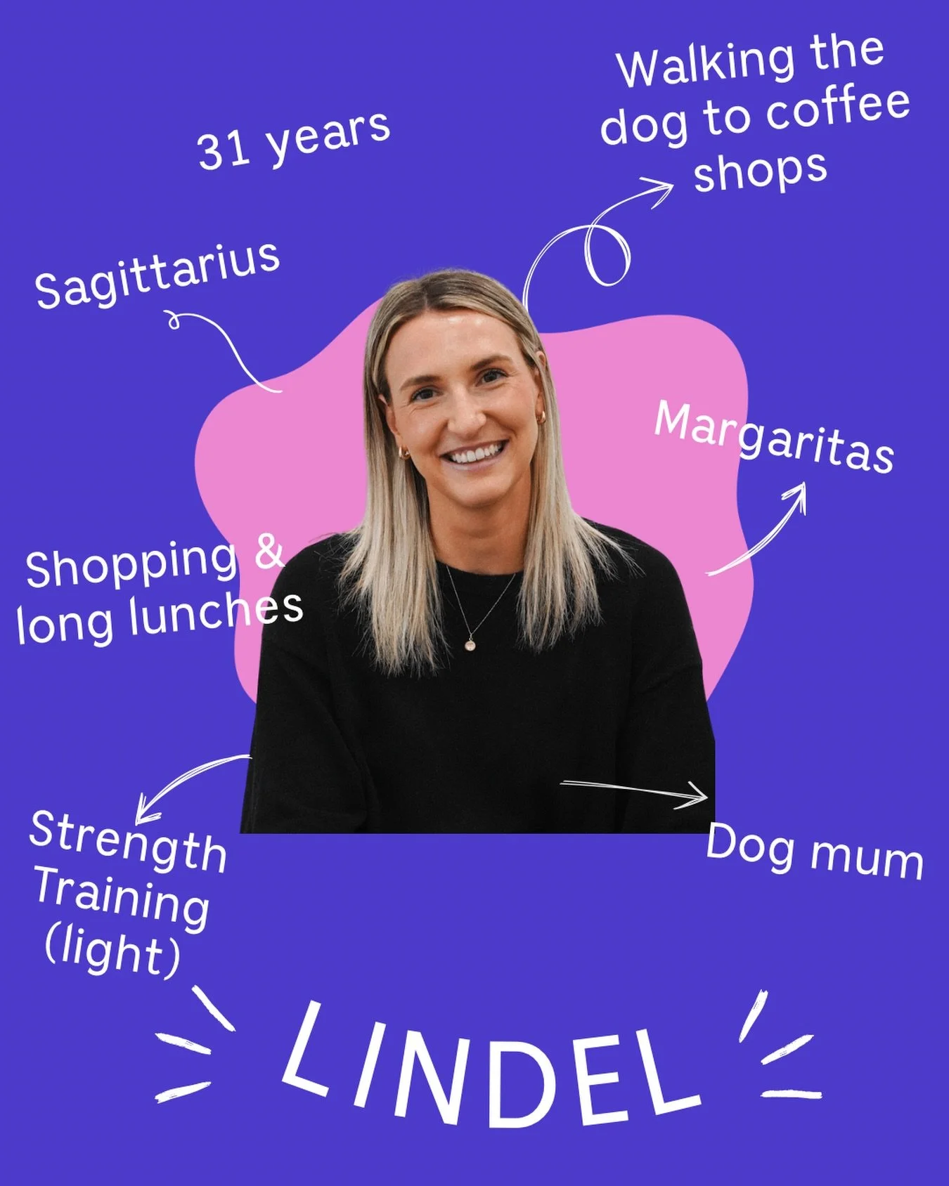 Toasting a margarita 🍸 to our girl, Lindel. We appreciate and adore you (and your fashion sense!)