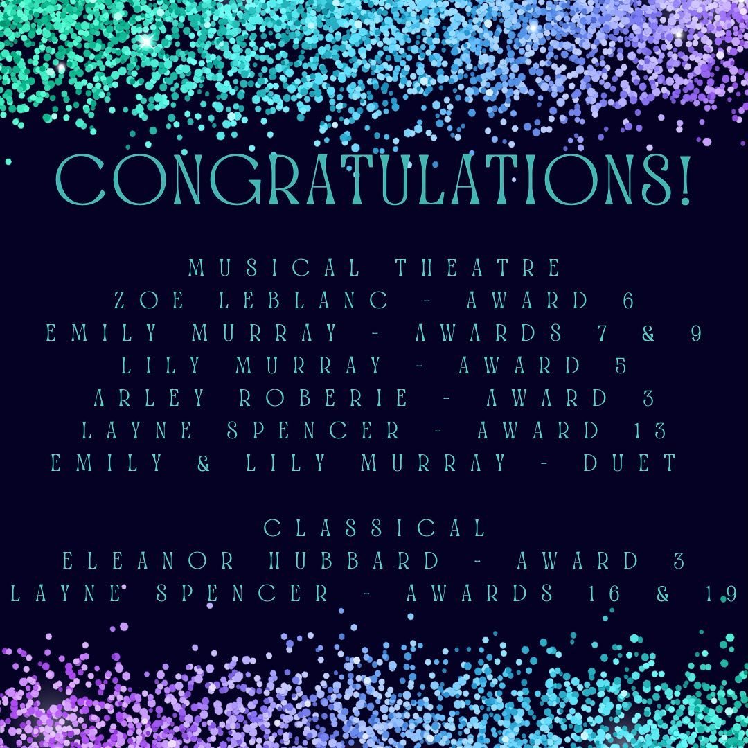 Congratulations to so many of our singers who won awards at this year&rsquo;s festival competition!

The awards gala is on Sunday, April 28 at 2:00 PM at the Maclab Centre for the Performing Arts in Leduc. Suggested entry fee is $5.