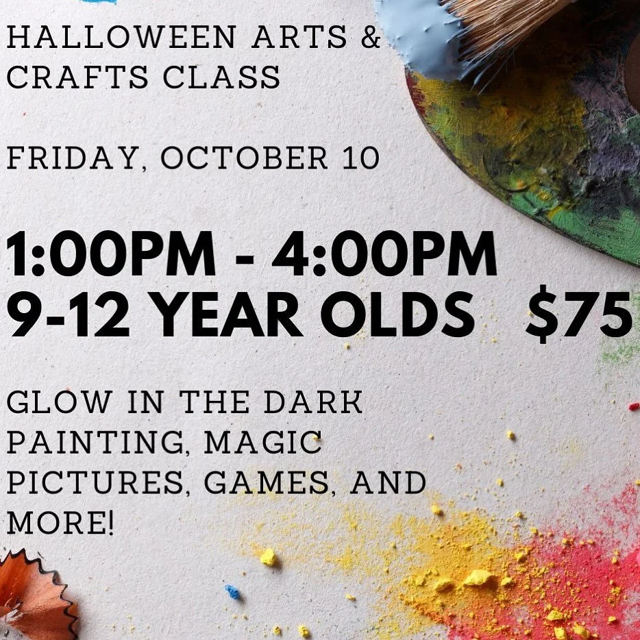 Halloween arts &amp; crafts class on Friday! 
1:00-4:00pm at the Beaumont Community Church

Register at https://www.talbertvoicestudios.com/fall-2025-classes