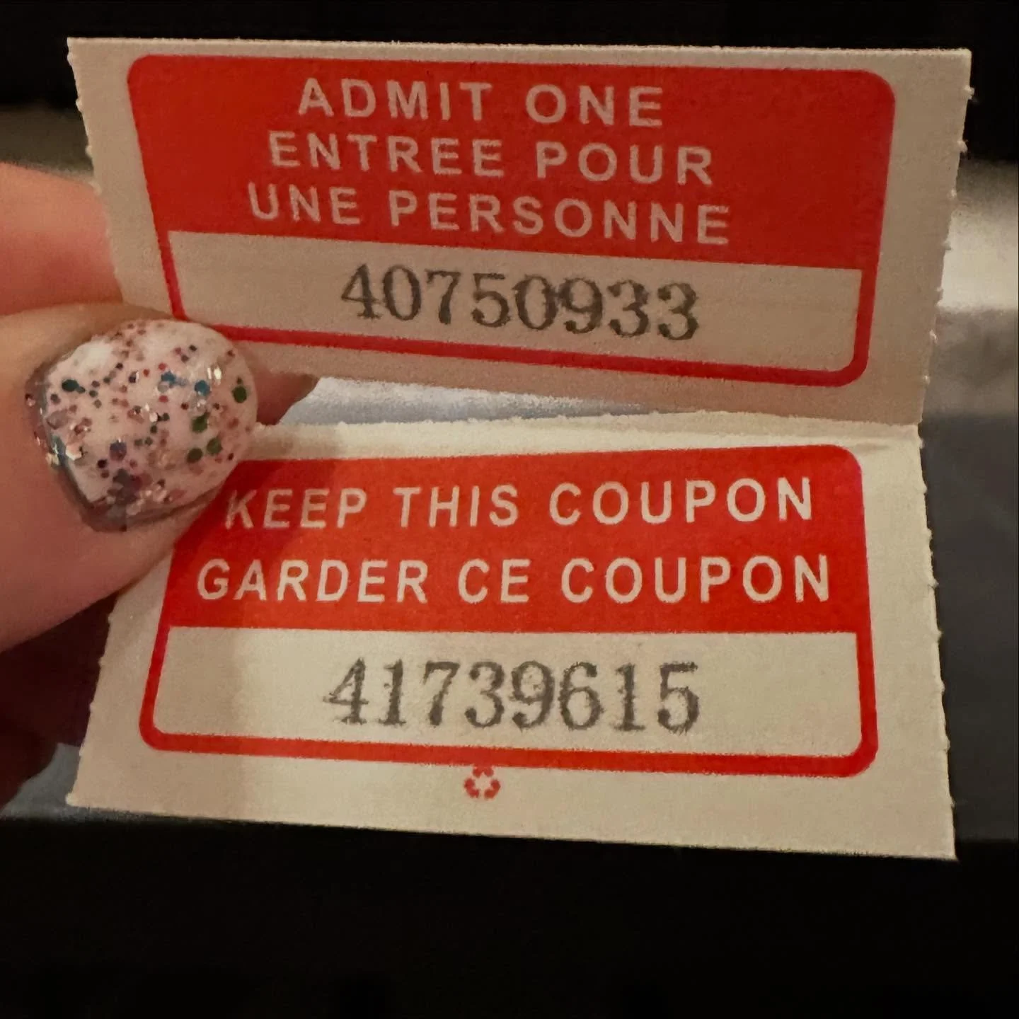 Winning Dalmatian basket raffle numbers! DM to claim your prize!