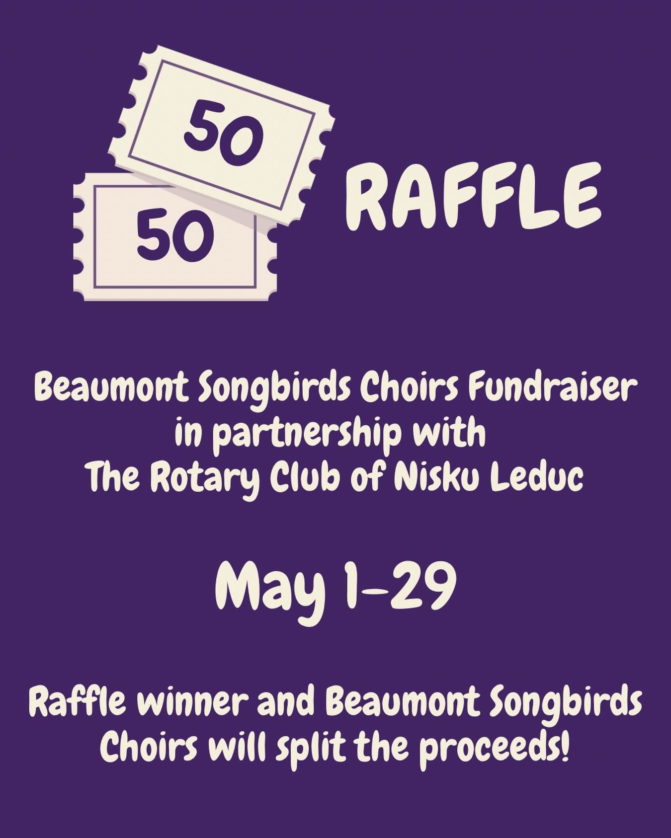 Get your tickets in support of the Songbirds Choirs! 

Tickets at https://beaumontsongbirdschoirs.us8.list-manage.com/track/click?u=836017c6d689db40f33c29466&amp;id=708c456ee5&amp;e=97448275d1