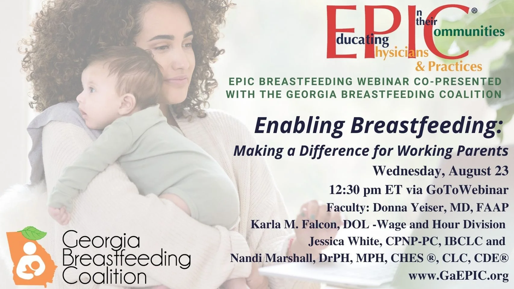 EPIC: Enabling Breastfeeding: Making a difference for working parents