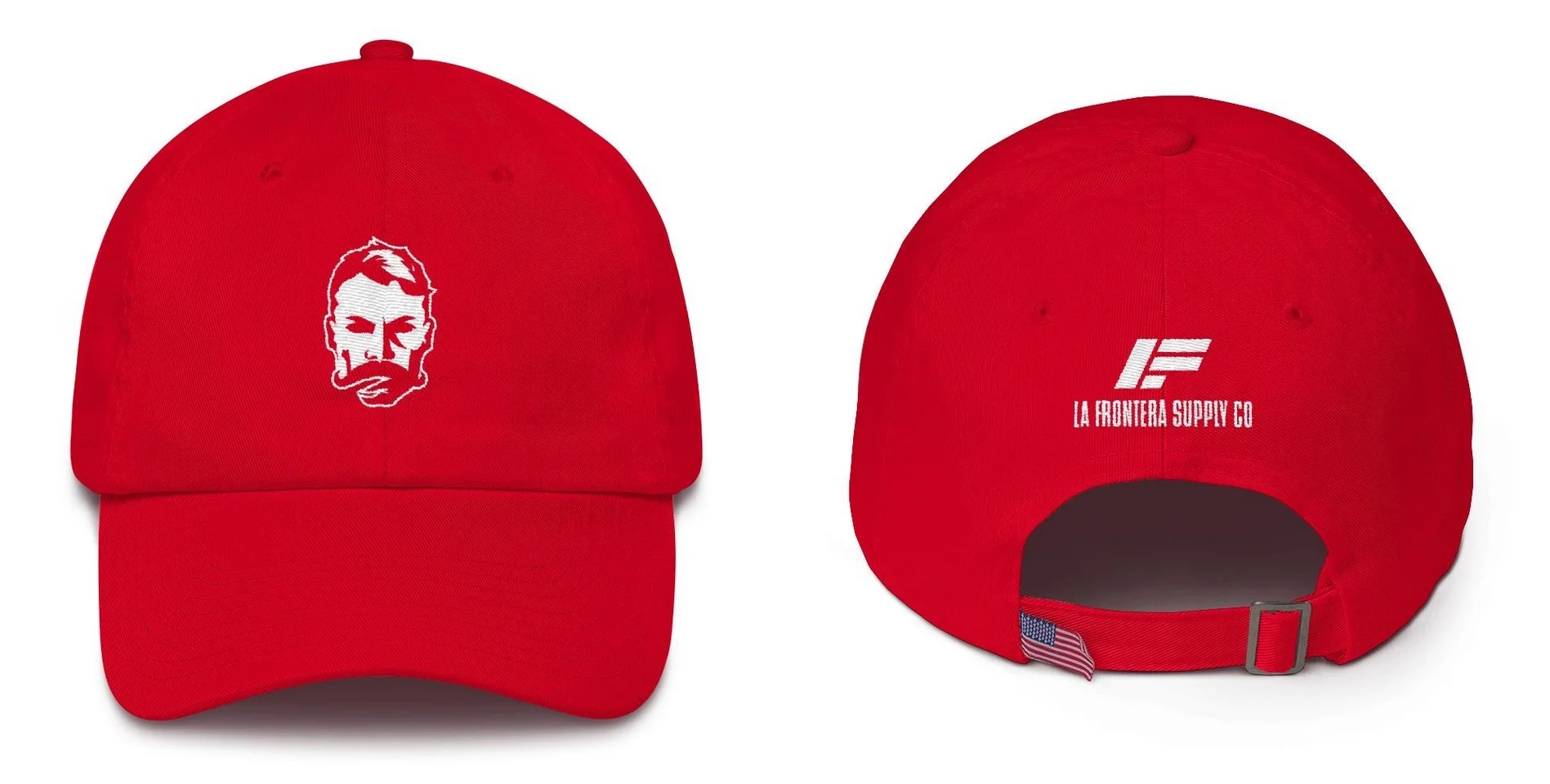 Z Head Dad Hat - Red.jpg