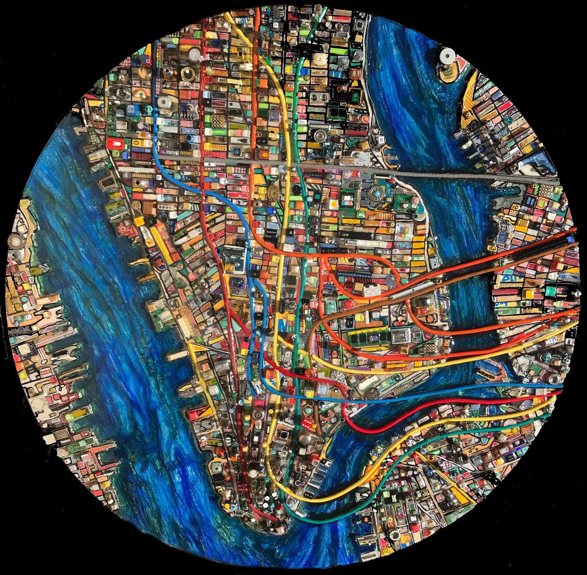 Lower Manhattan (Circle)