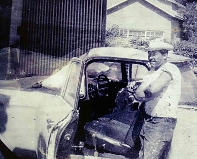 Happy Fathers Day Dad! This is my dad back in the 60&rsquo;s at work (Al Nicks Auto Body and Paint in Harbor City) he was definitely the hardest working man I knew, so humble, small in stature, he definitely enjoyed the simplest things in life.  On t