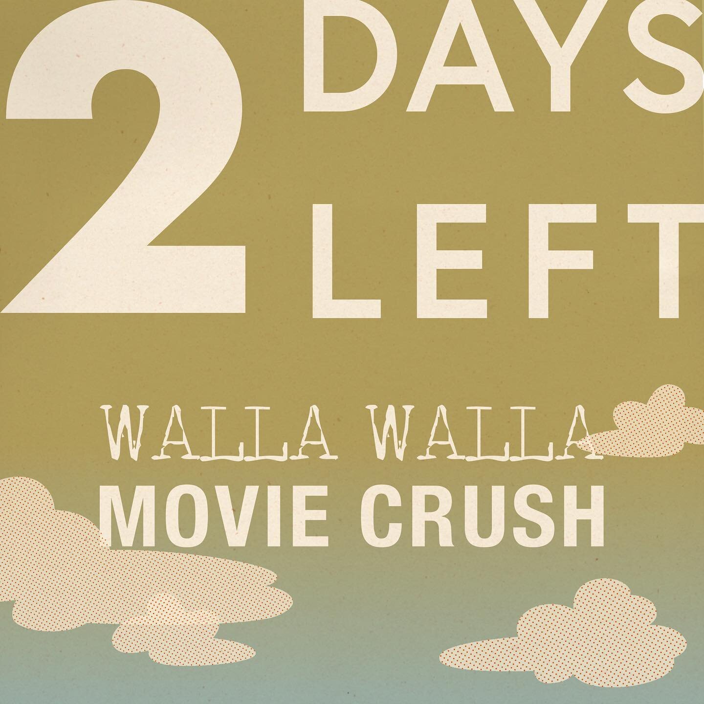 2 days until WWMC returns! Here&rsquo;s a short haiku inspired by the planning process: 

Phones ring off the hook
Movie screens flicker with light
Plans fall into place.

#CrushFam4eva #CrushingIt #wallawallahollaholla #wallawalla #shortfilm #filmfe