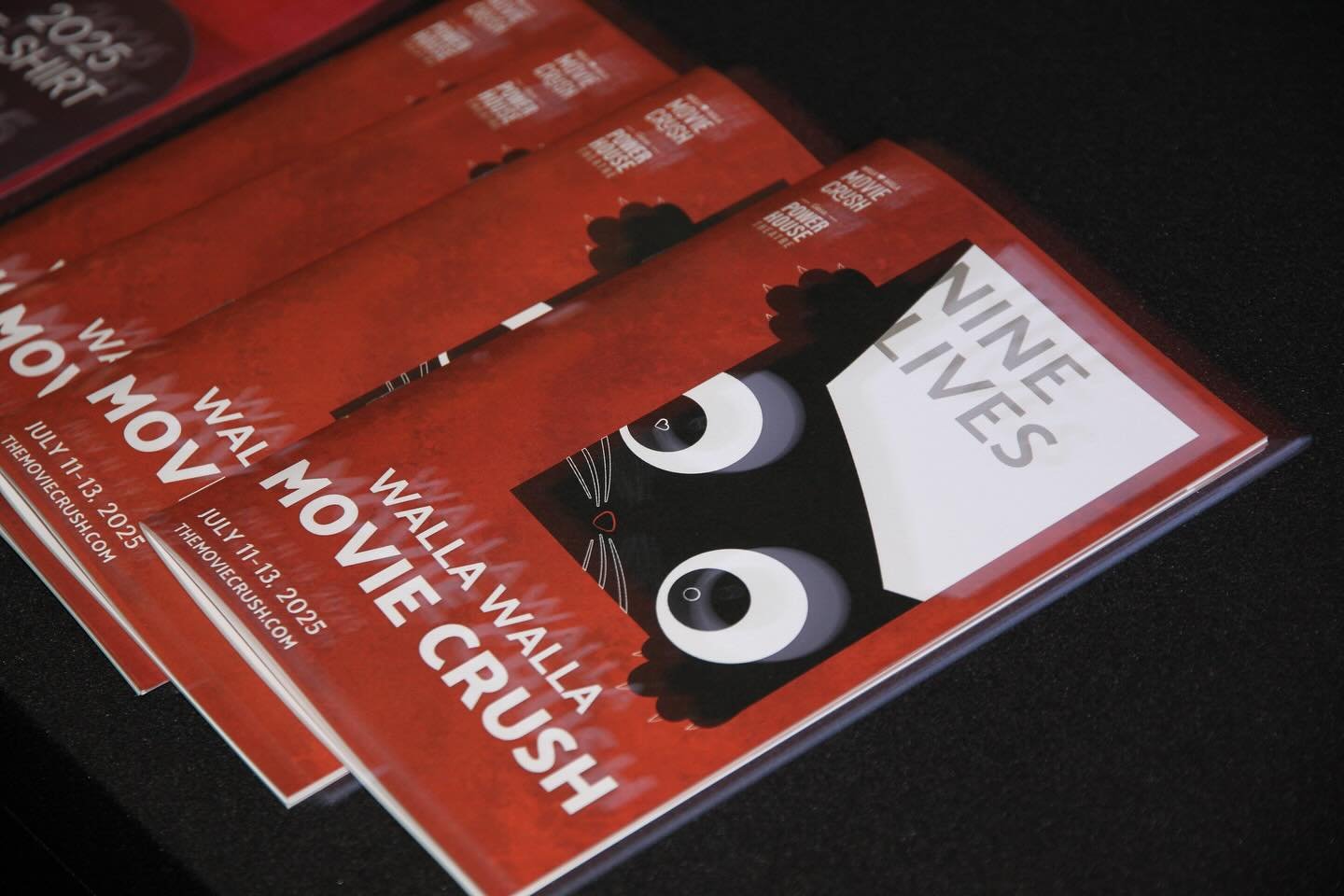 In the mood for merch? Check out our table in the Powerhouse lobby…
#wallawalla #wallawallamoviecrush #wallawallamoviecrush2025 #wallawallahollaholla #crushingit #thecrush #themoviecrush #moviecrush #shortfilm #filmfestival #djninelives #cru