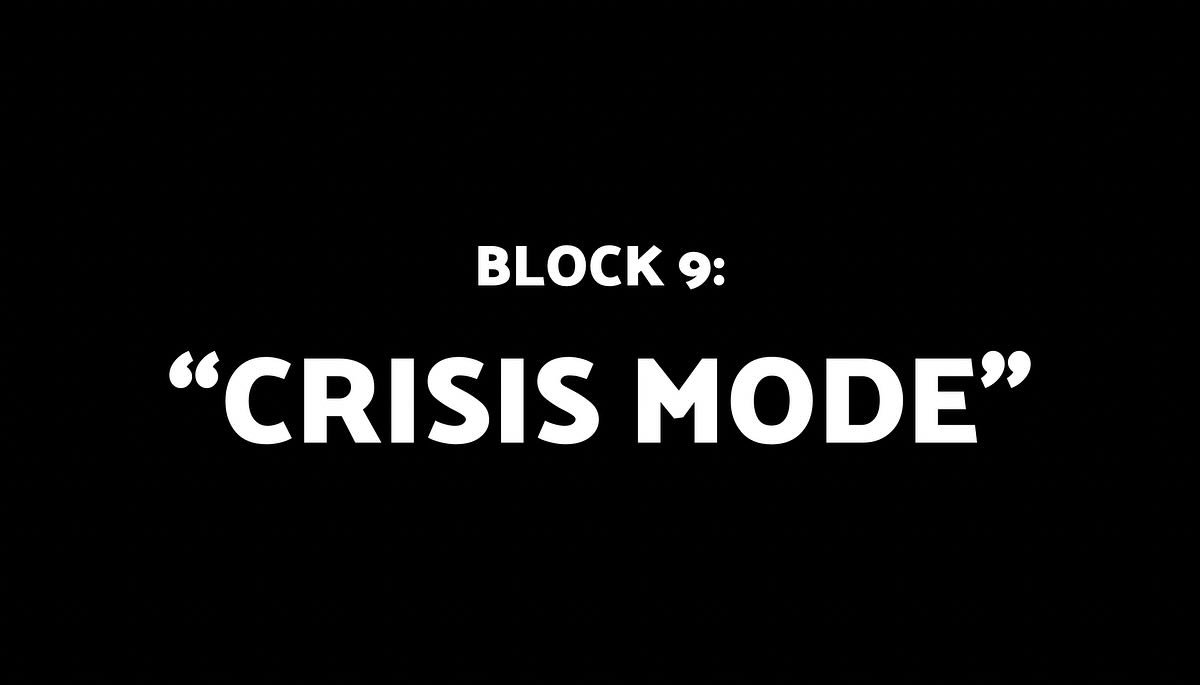 BLOCK 9: CRISIS MODE
This block contains: 1) HAPPY TO HELP YOU, d. Jeremy Beiler. 2) CONVERSATION IN THE CAR, d. Julia Liang. 3) STITCHES, d. Victoria Frings. 4) TORNADO OUTSIDE, THE, d. Maria Tomazou. 5) NIGHT SESSION, d. Ballard C. Boyd. #wallawall