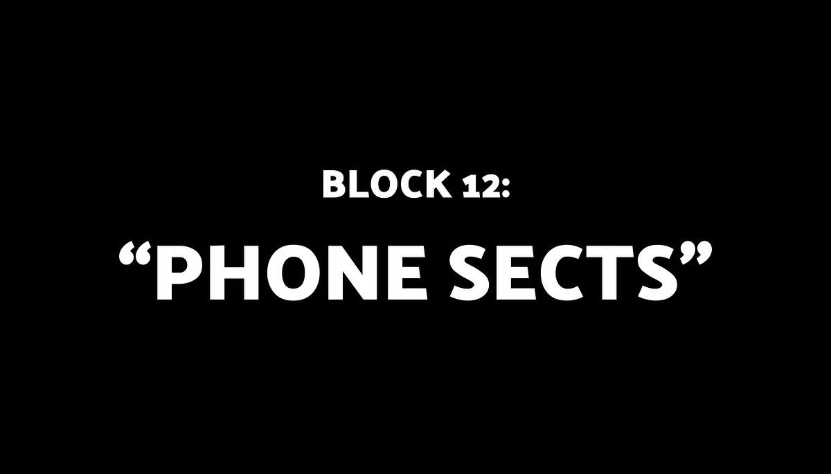 BLOCK 12:
This block contains:
1) SUMMER RELAY, d. Aaron Bourget. 2) SUCH GOOD FRIENDS, d. Bri Klaproth. 3) SWIPE, d. Patrick Smith. 4) FACE TWEAK, d. Bianca Poletti. 5) HOW I LEARNED TO STOP WORRYING AND LOVE MY PHONE, d. Erik Minkowski. 6)