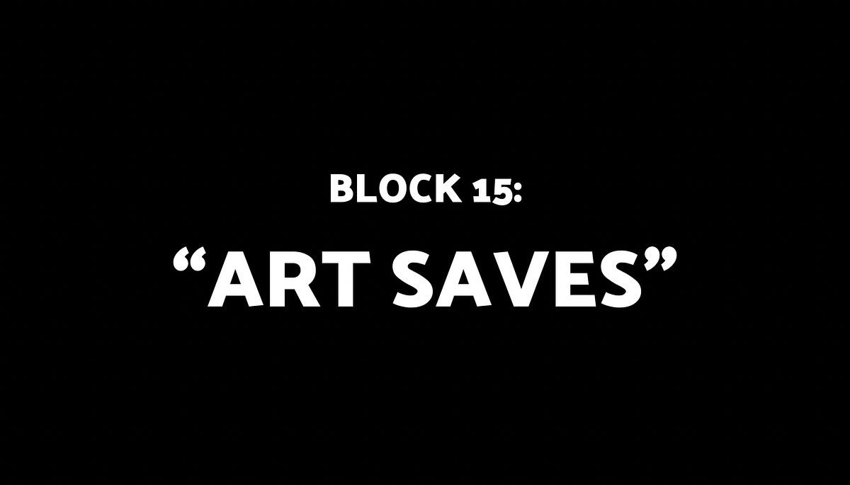 BLOCK 15 : ART SAVES
This block consists of: 1) RANDY AS HIMSELF. d. Margaret Miller. 2) THE TREACHERY OF INSTAGRAM. d. Aaron Bourgey. 3) DALE. d. Justin Streichman. 4) COUNTERWEIGHT. d. Austin Wilson, Christian Sorenson Hansen. 5) THE WILD-TEMPERED
