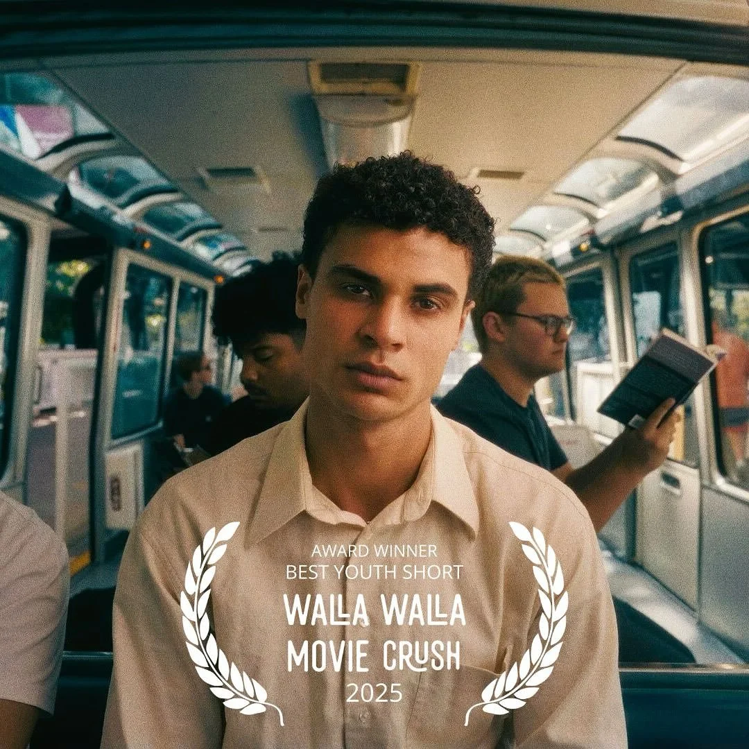 @angelovisserr was the winner of this year’s Best Youth Short Award at @themoviecrush. EVERY LIVING BREATHING MOMENT is LA LA LAND in Seattle’s Monorail - a tuneful, cinematic tribute to those who long to love. Star @koltonstewart captiva