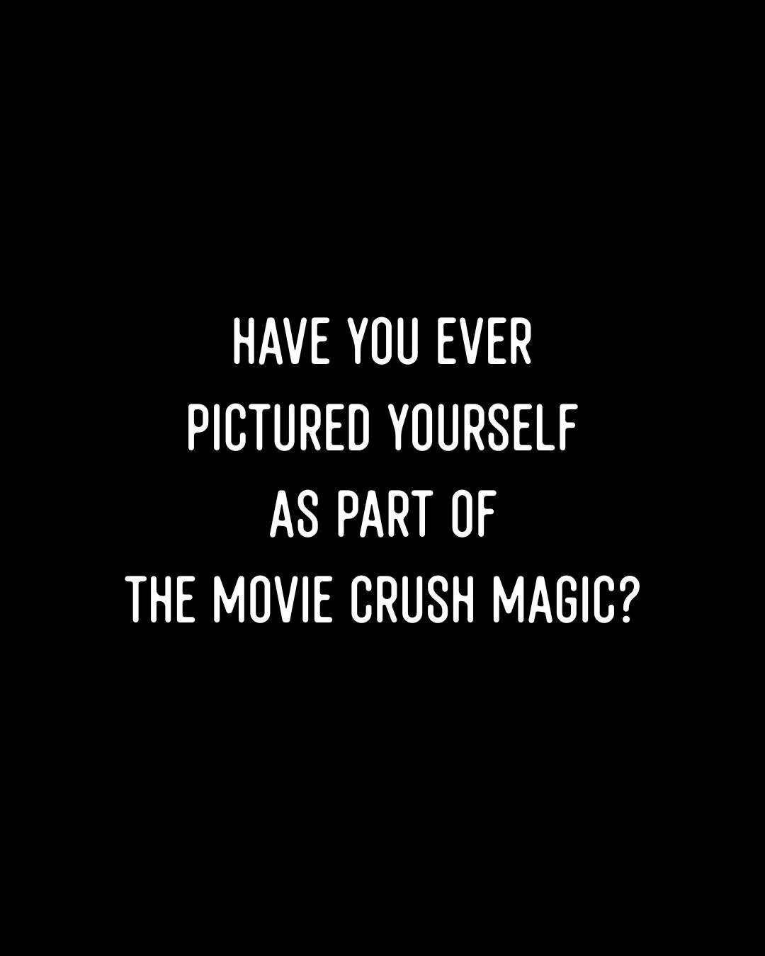 Ever pictured yourself in the middle of The Movie Crush magic? Well... you are here. Literally. 👉

We're on the hunt for the dream team that keeps the good times rolling, the minutiae on schedule, and the parties running till last call.

Volunteer a