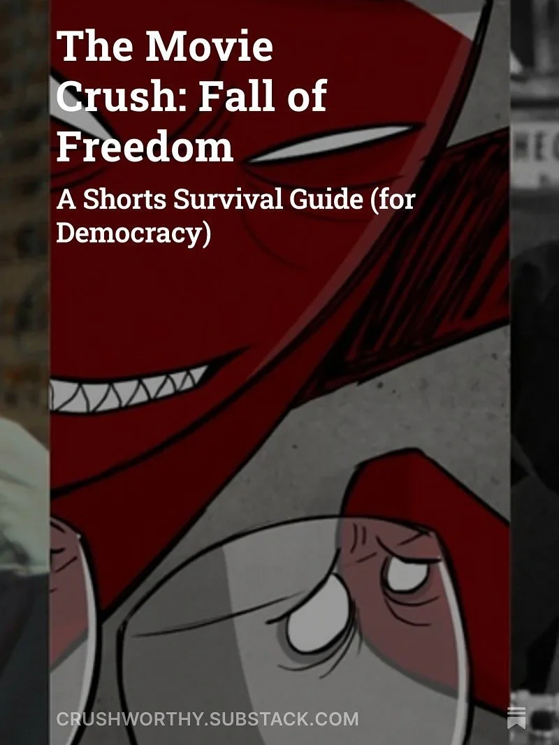 See short films. Save Democracy. On Friday November 21st, @themoviecrush presents an evening of shorts as part of the nationwide Fall of Freedom movement. In Seattle, I&rsquo;ll be hosting at @westoflenin or go see the block in #waitsburgwa at @thero