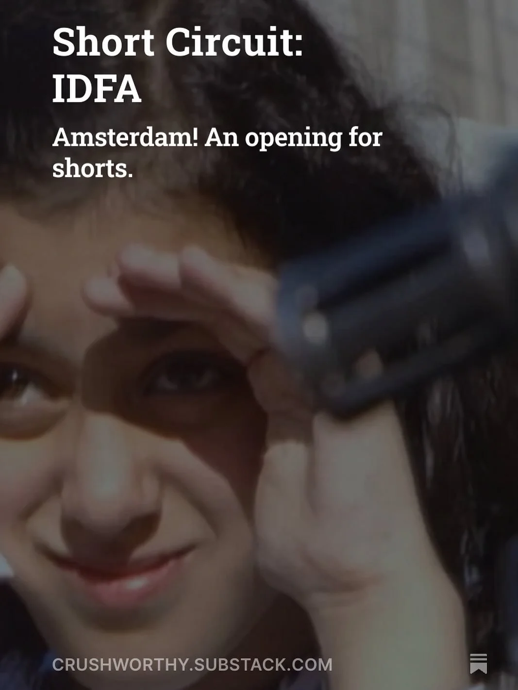 Dutch treat! Shorts grab the spotlight in Amsterdam. Read all about in on Crushworthy. (Link in bio)

#shortfilm #shortfilms #shortdocumentary #shortdocumentaryfilm #shortdoc #documentaryshort @idfafestival #amsterdam