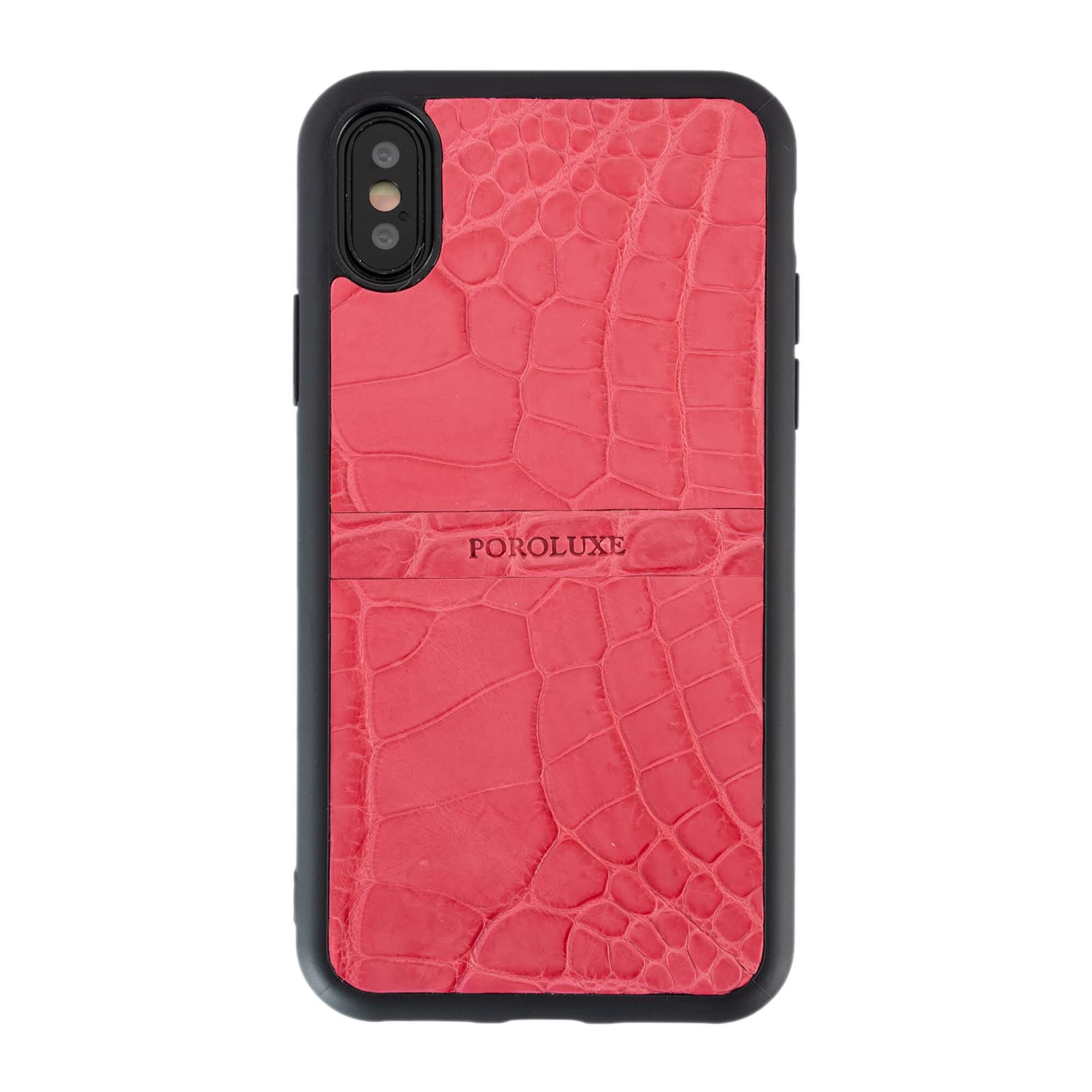 CLASSIC PINK CROC LEATHER