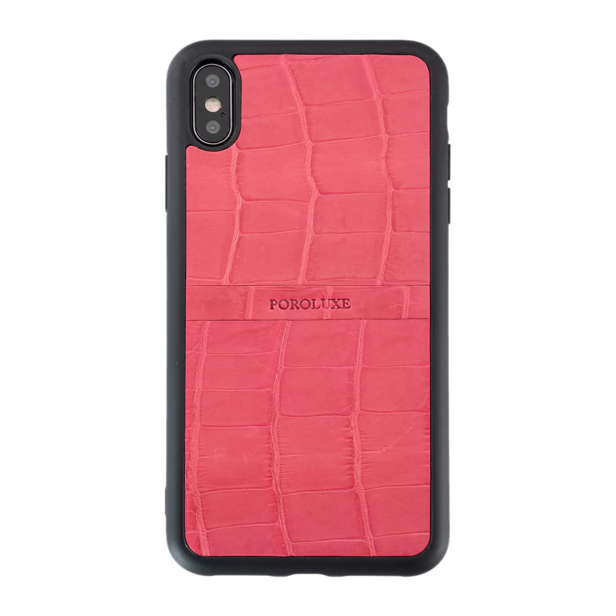 CLASSIC PINK CROC LEATHER