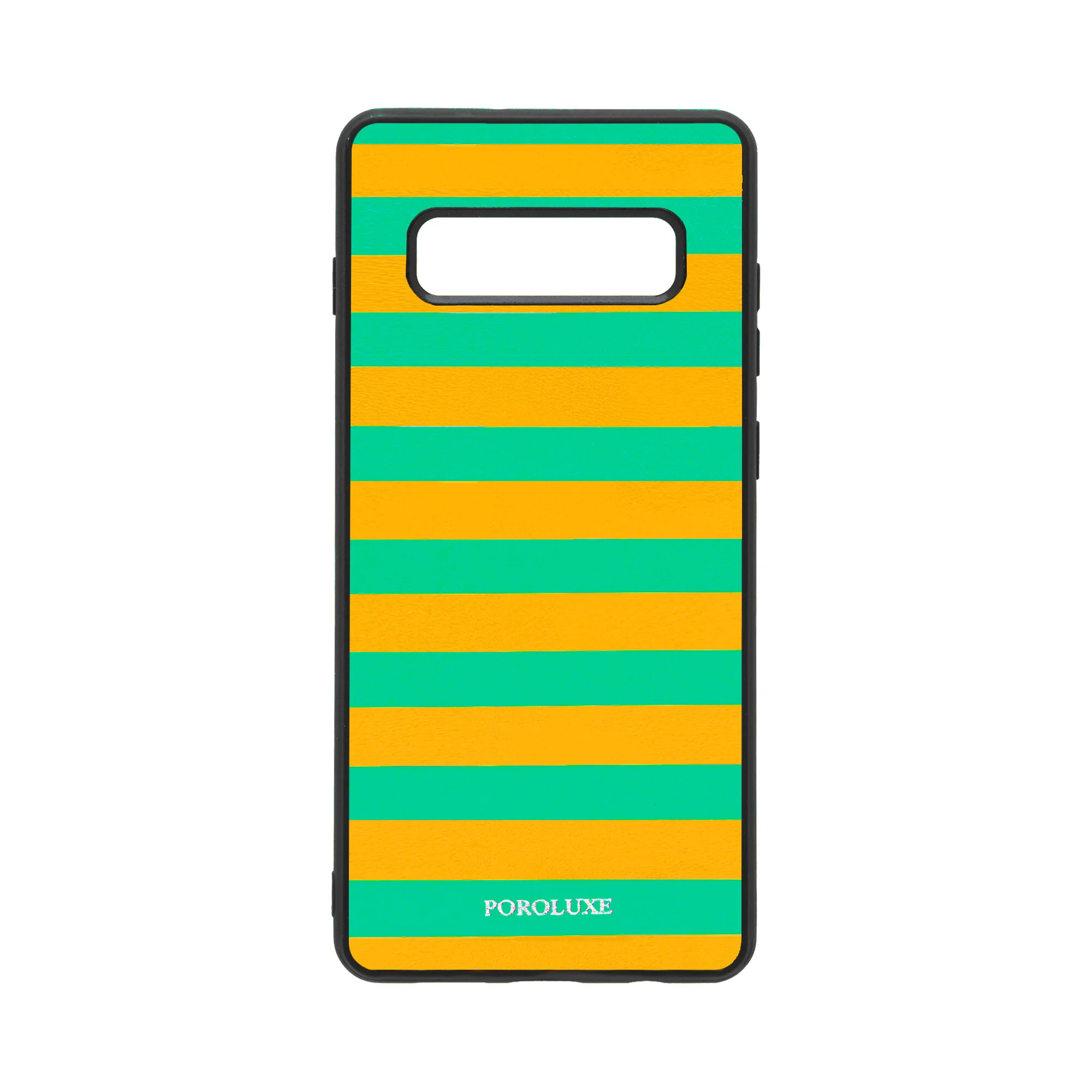 STRIPES YELLOW AND TURQUOISE 