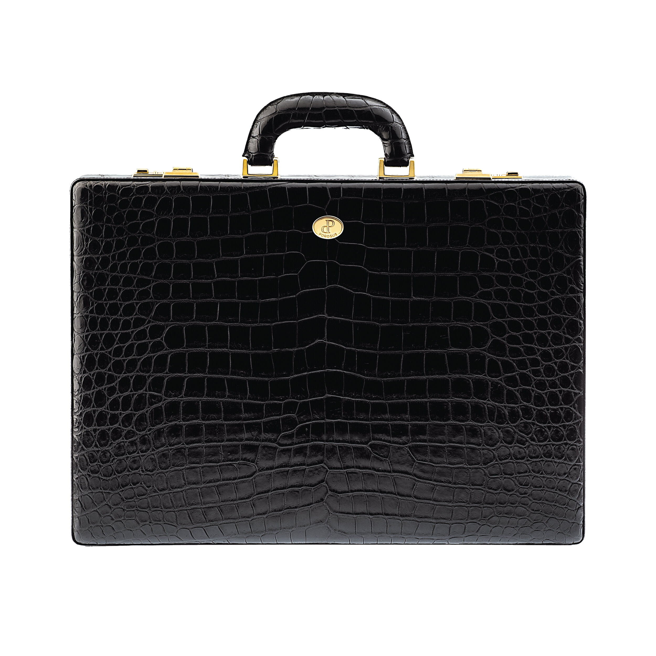 033 PLAIN BLACK BRIEFCASE