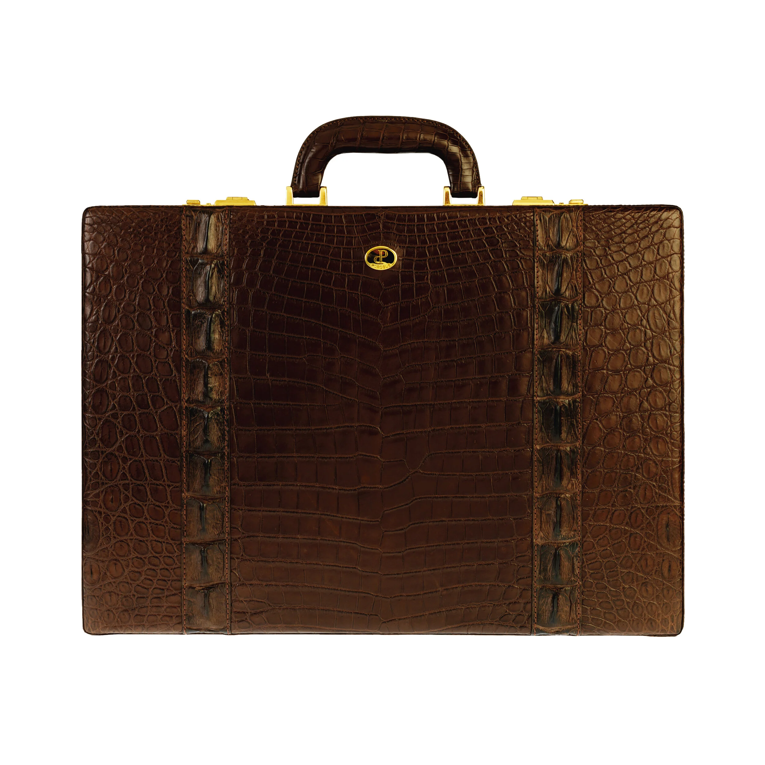 033 HORNBACK BROWN BRIEFCASE
