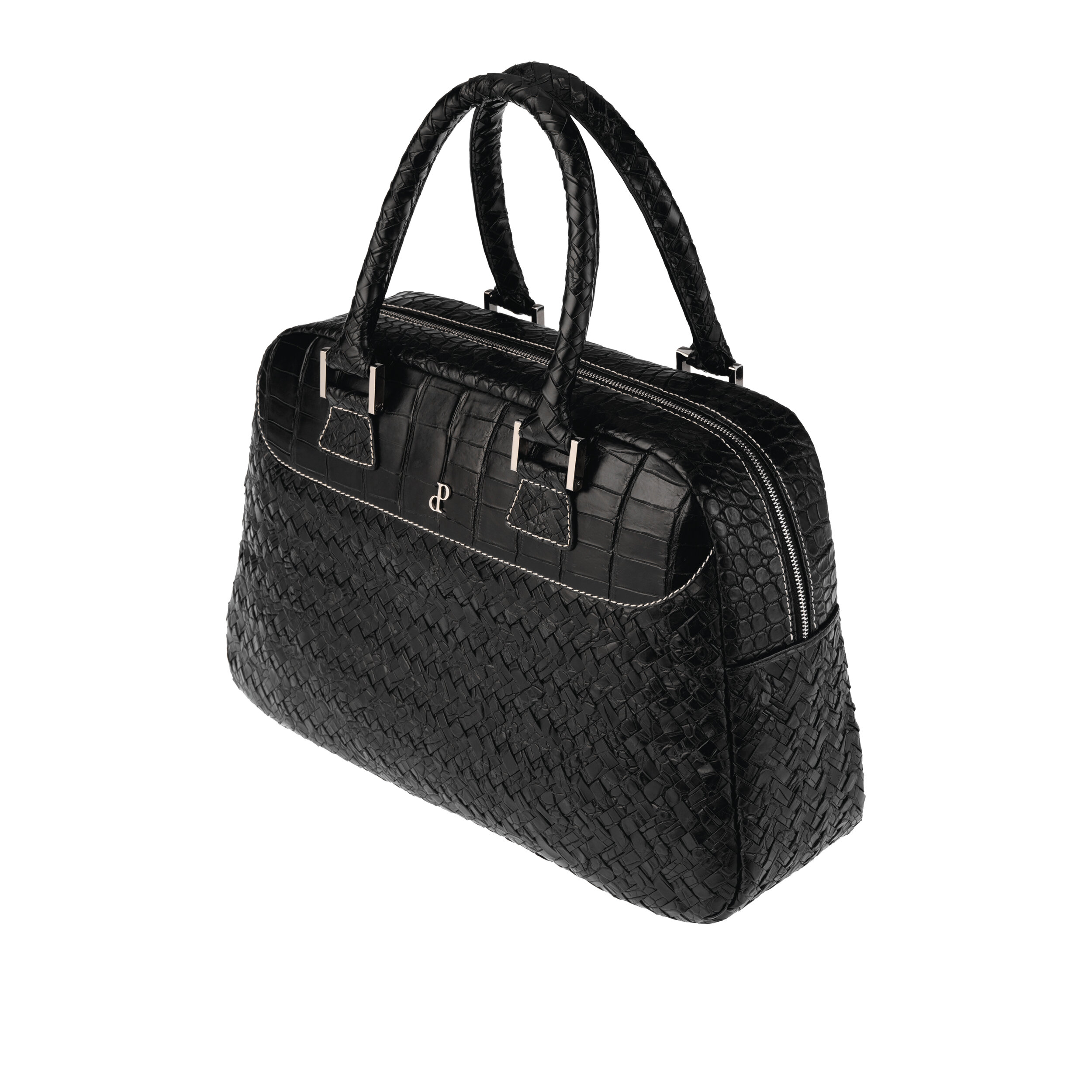 0104 BLACK WEAVING BAG