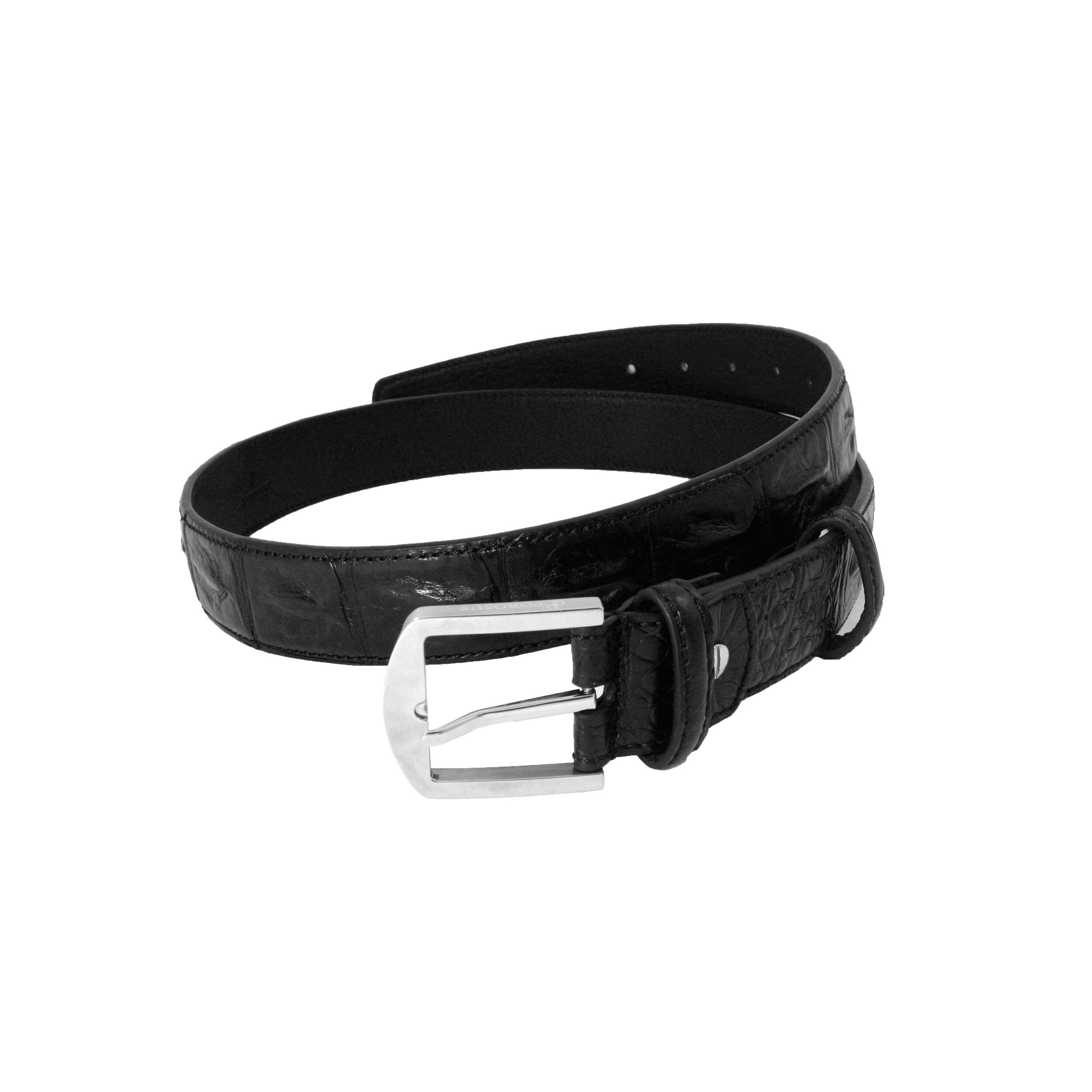 8130/01 BLACK HORNBACK BELT
