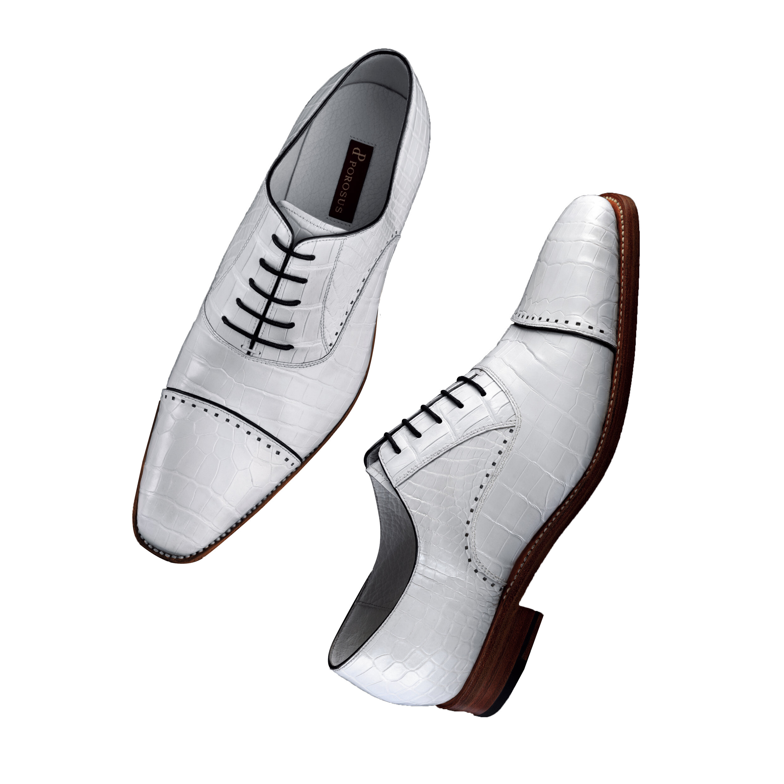 282 WHITE LACE UP SHOES