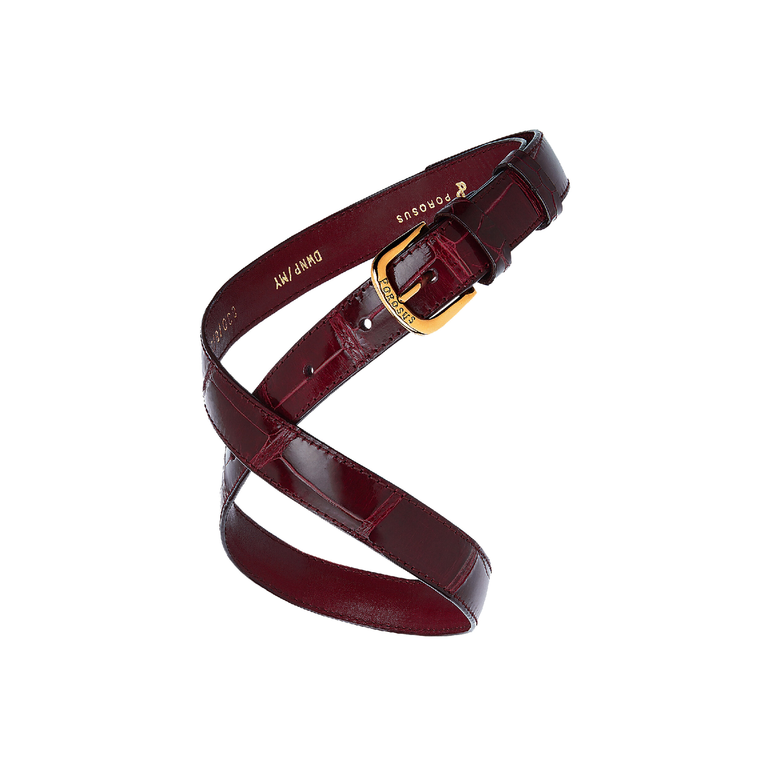 830 DARK RED BELT