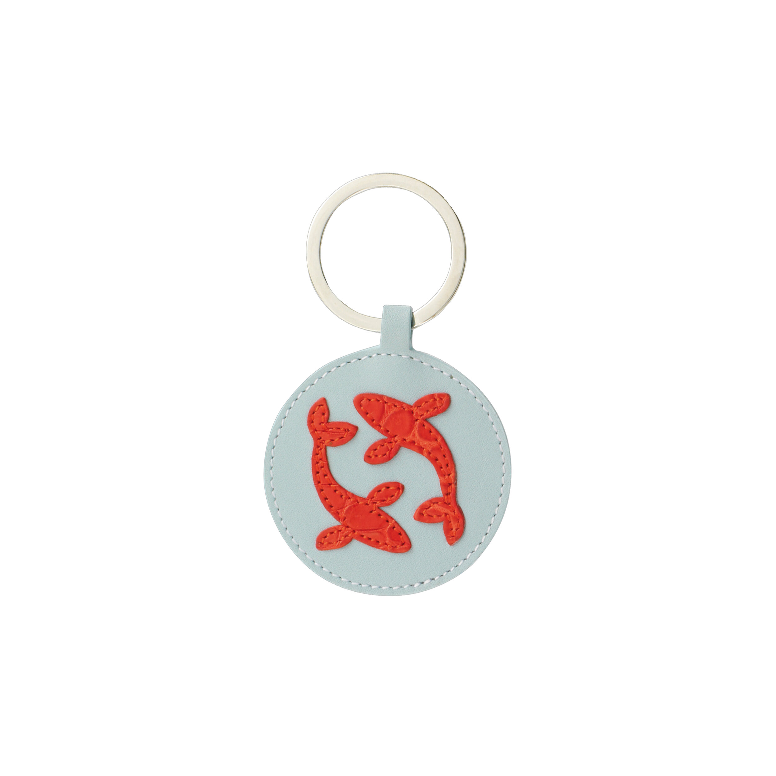 336 BLUE ORANGE KEYCHAIN