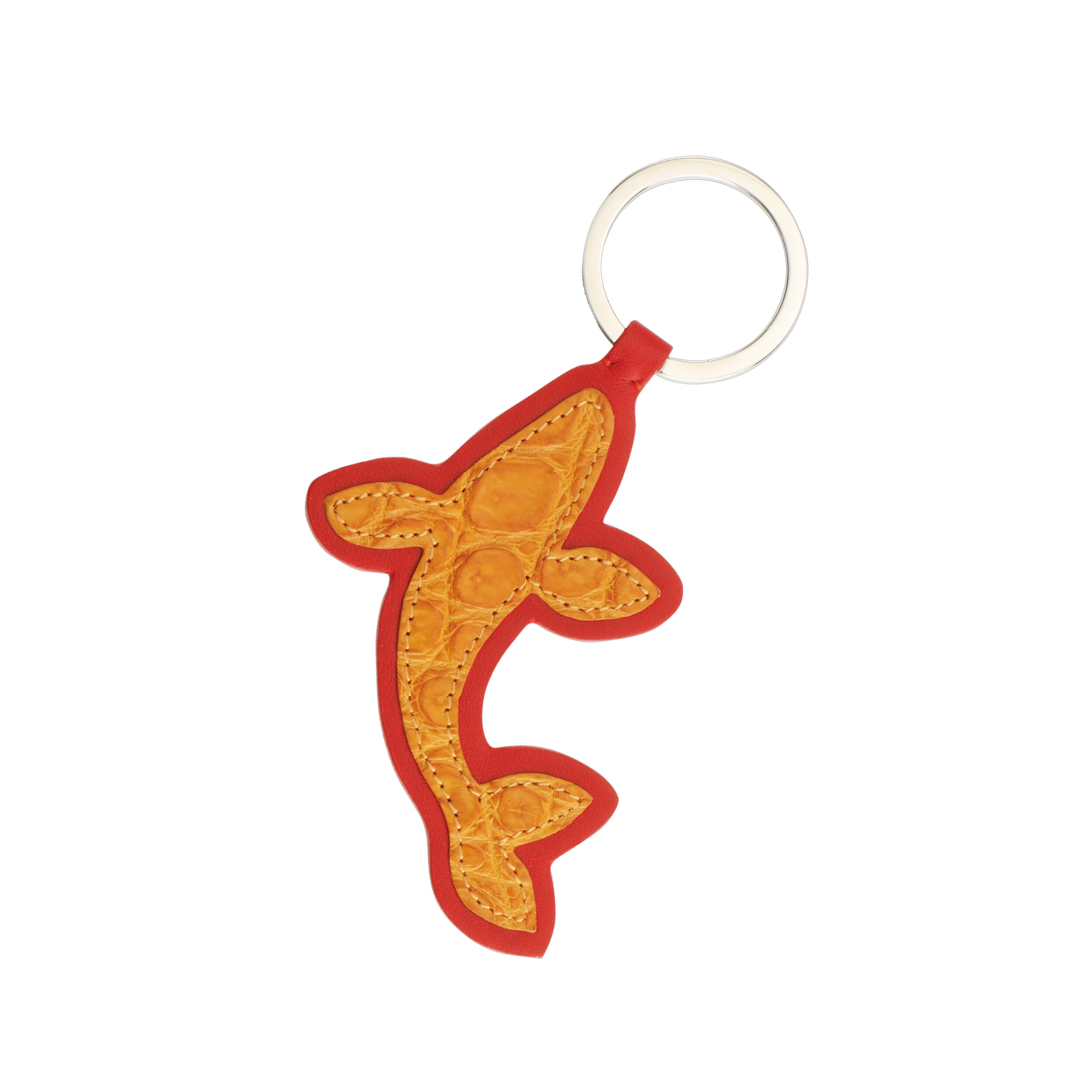 338 RED ORANGE KEYCHAIN