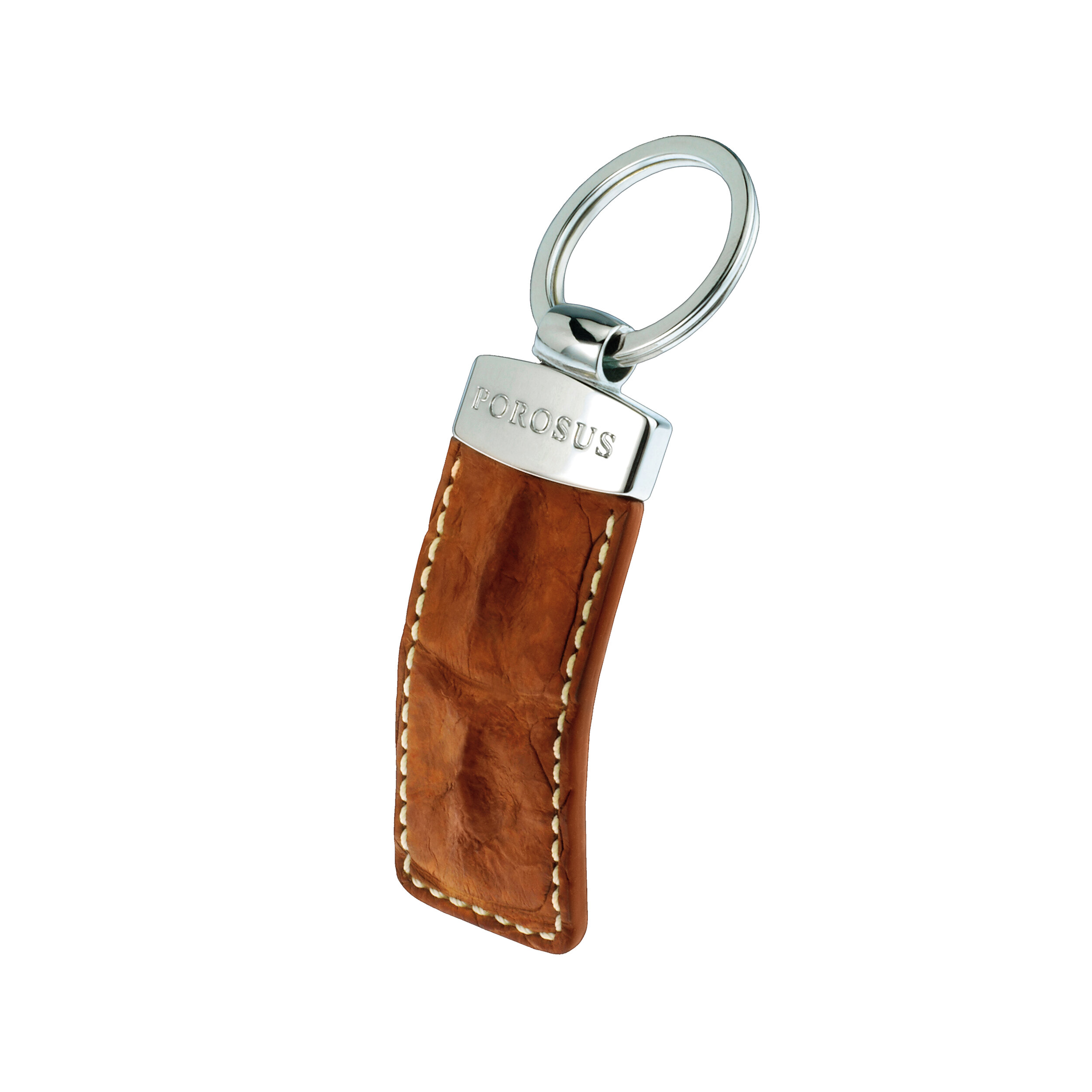 332H BROWN HORNBACK KEYCHAIN