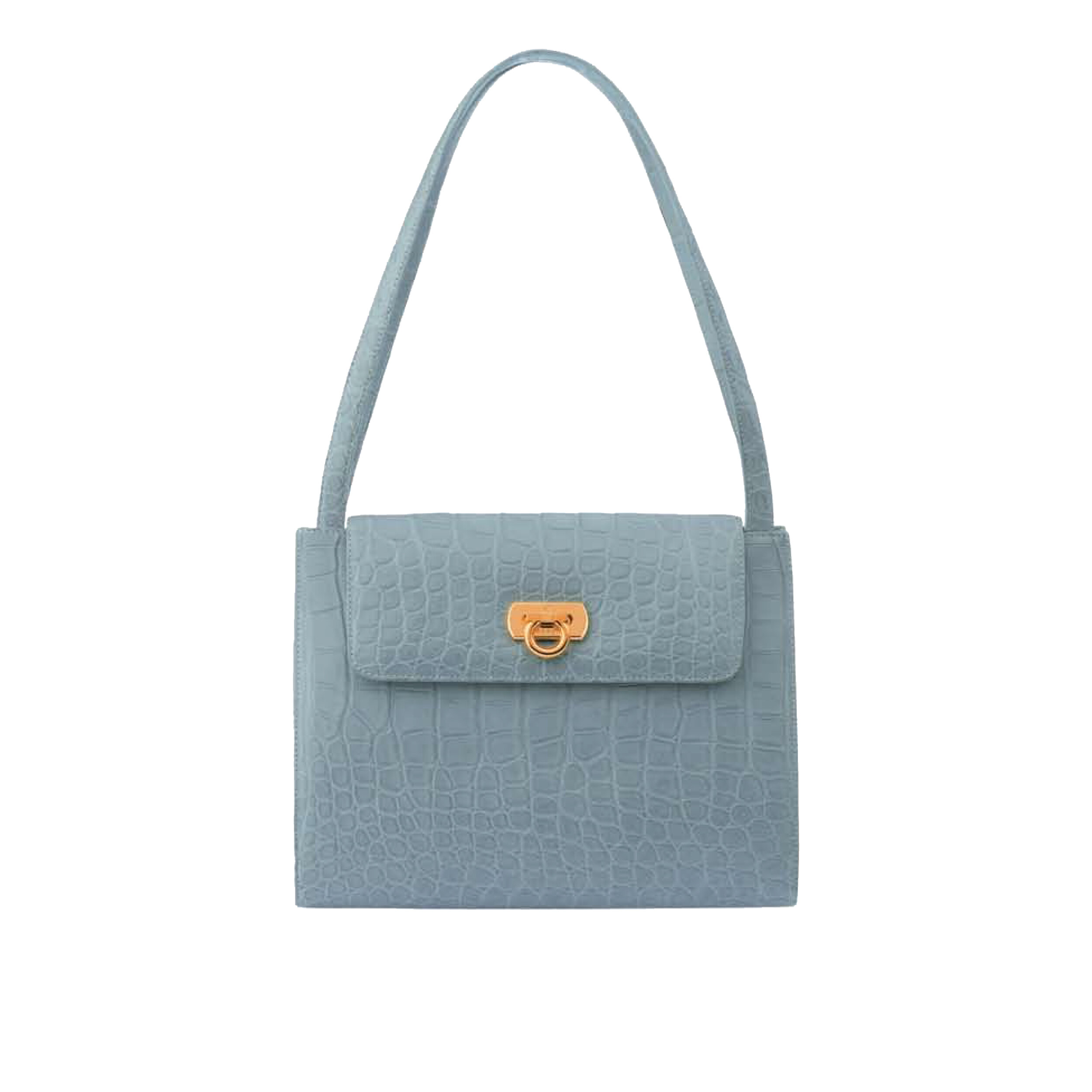 058 LIGHT BLUE HANDBAG