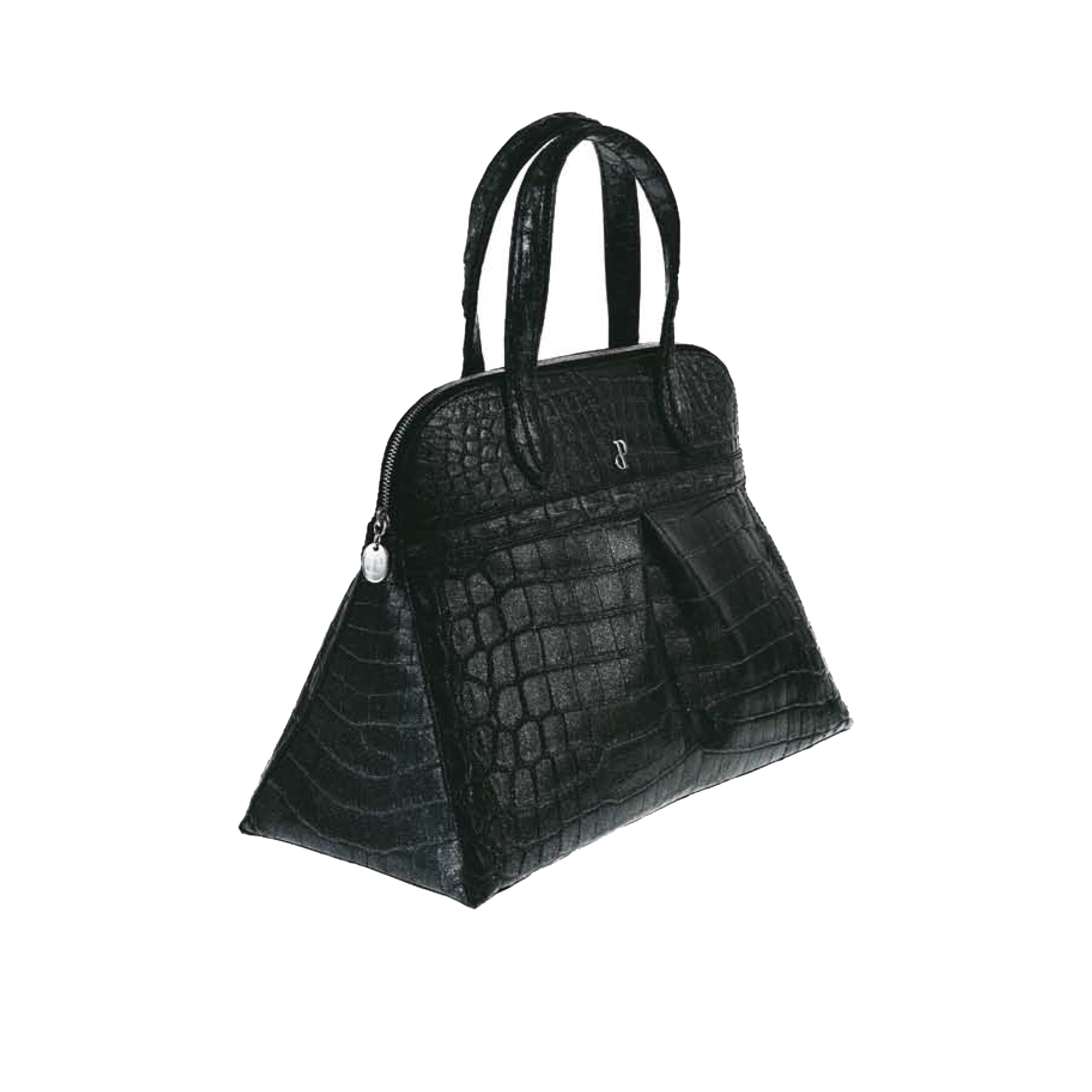 107 BLACK TOP HANDLE BAG
