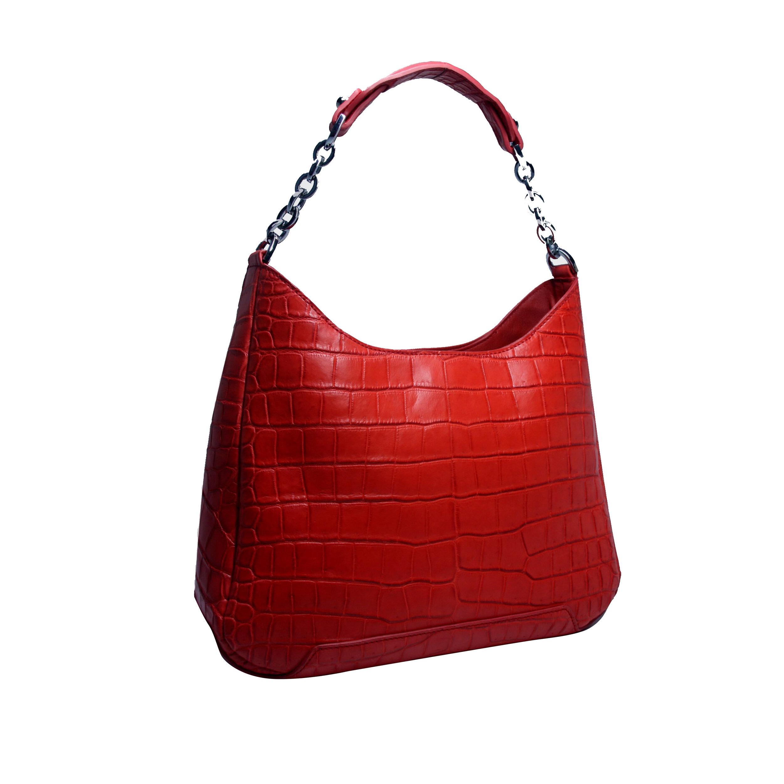 0188 RED SOFT HANDBAG