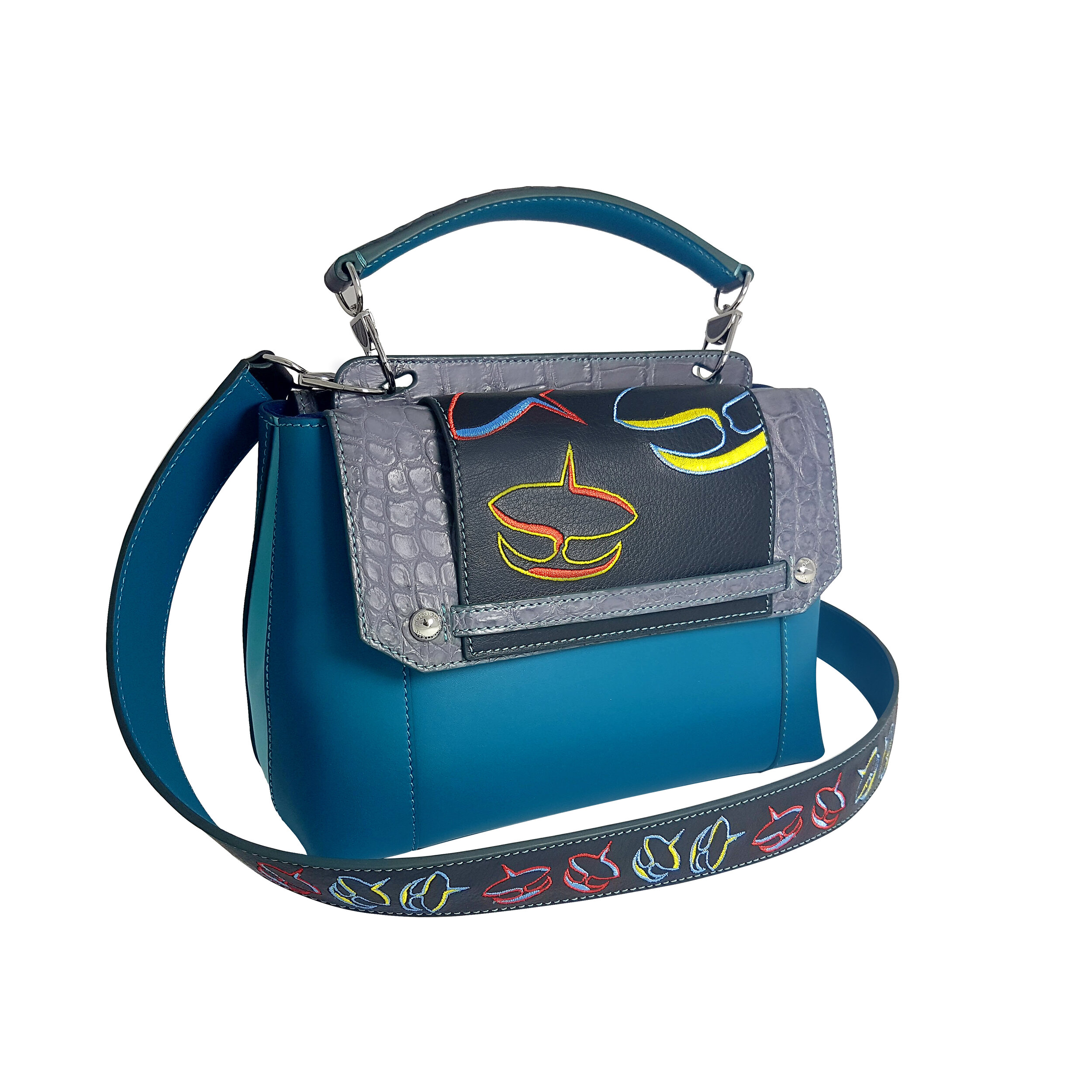 0209 ANDY WARHOL DOUBLE FLAP BAG