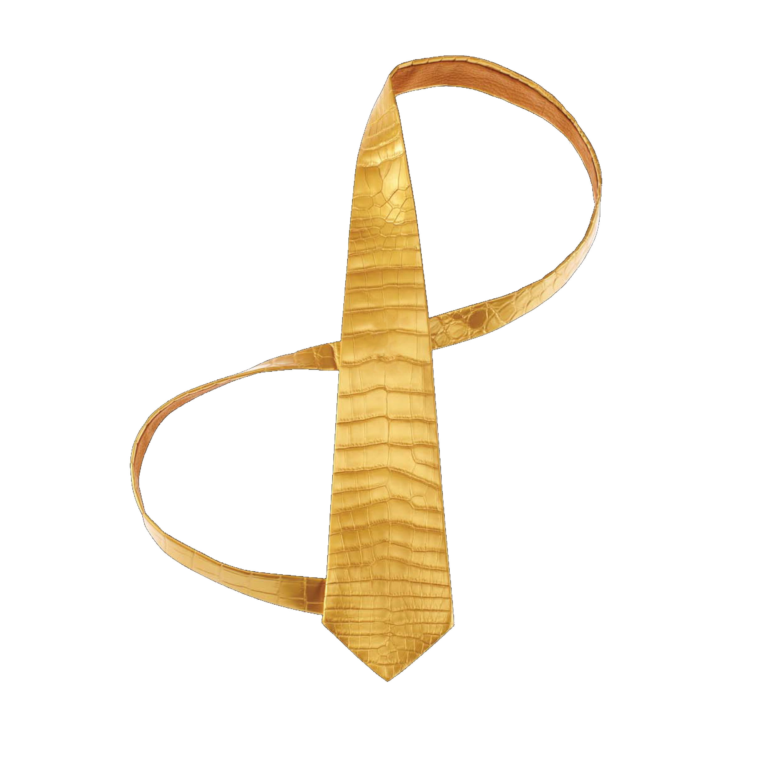 350 GOLD NECK TIE