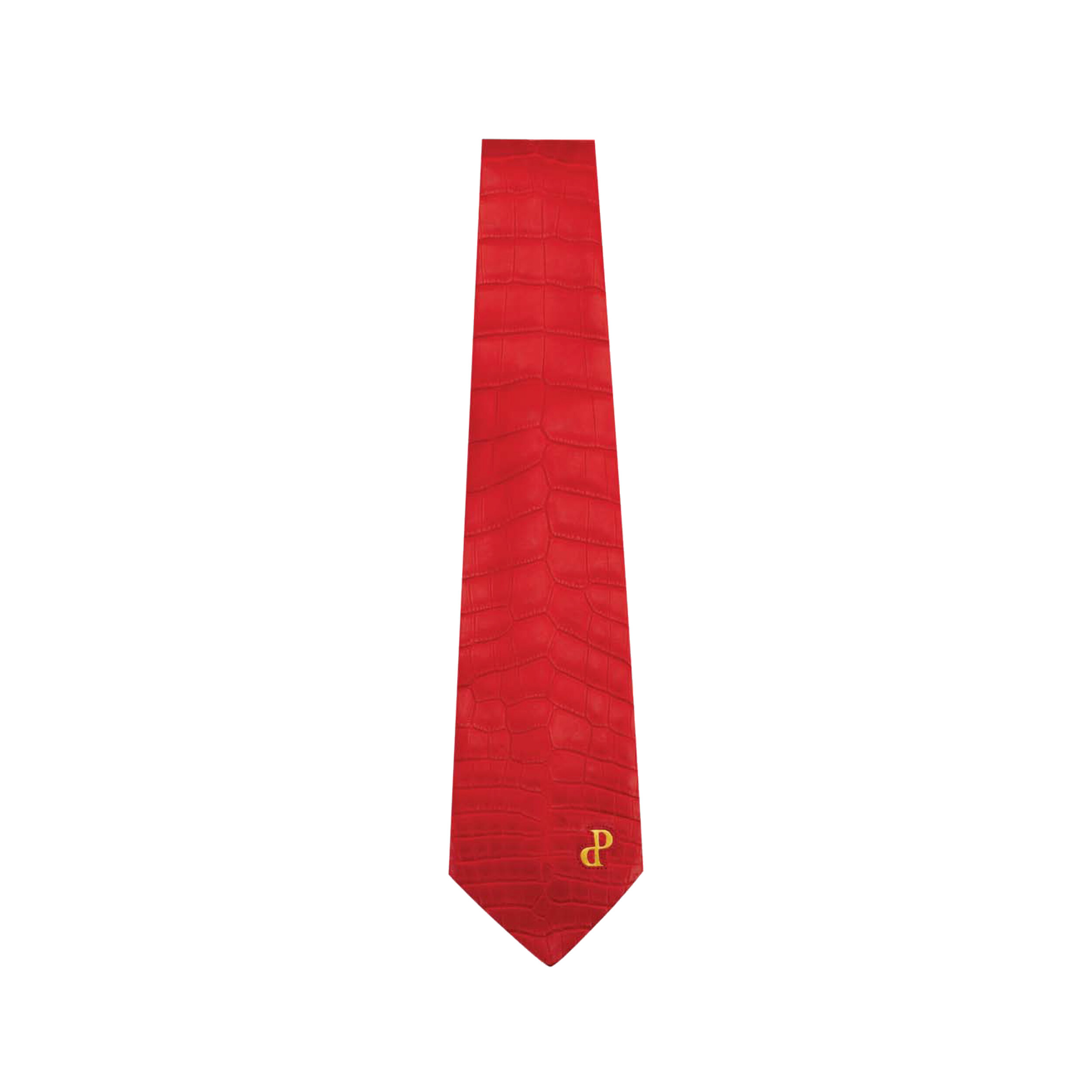 350 MATTE RED NECK TIE