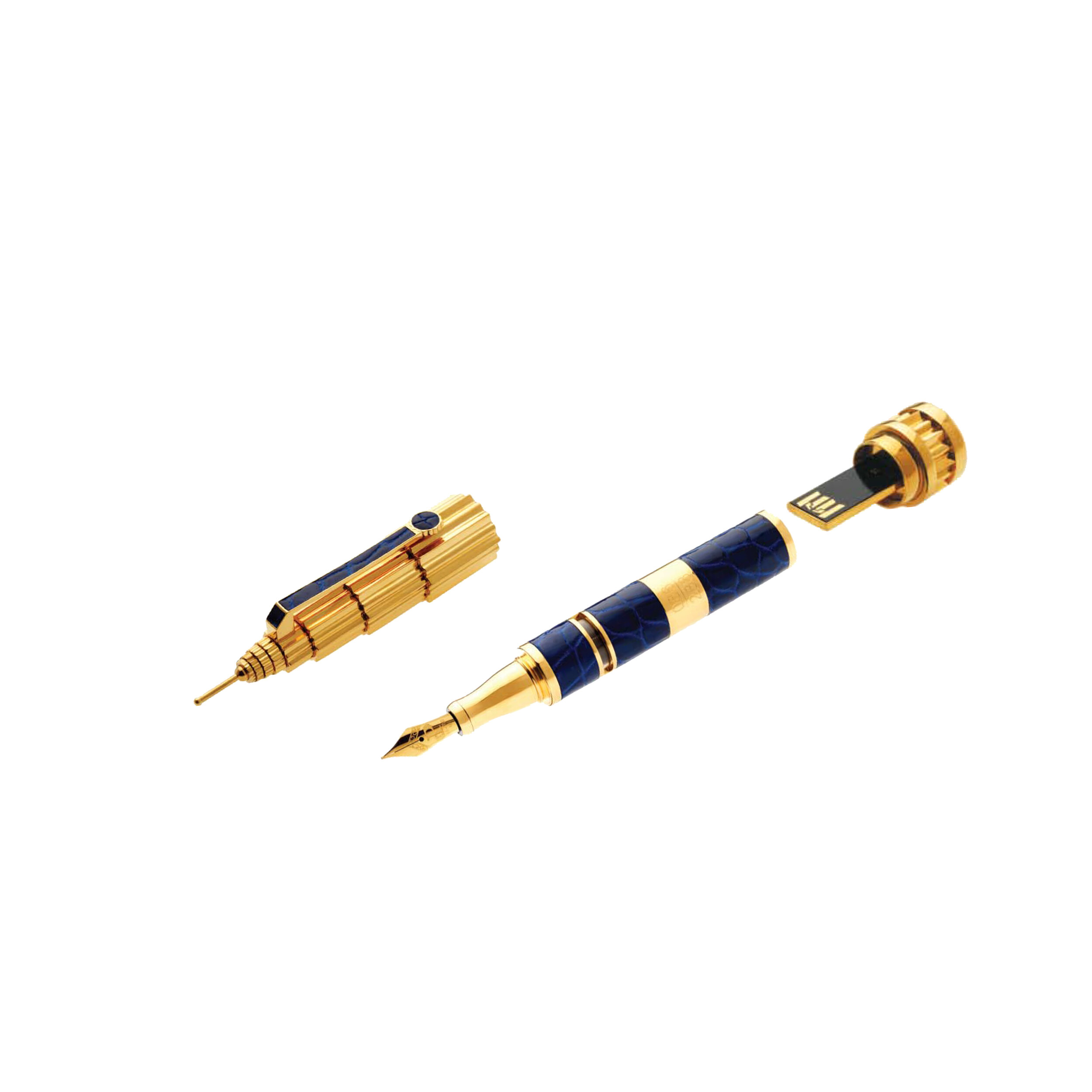 PETRONAL TWIN TOWERS BLUE PEN GIFT SET