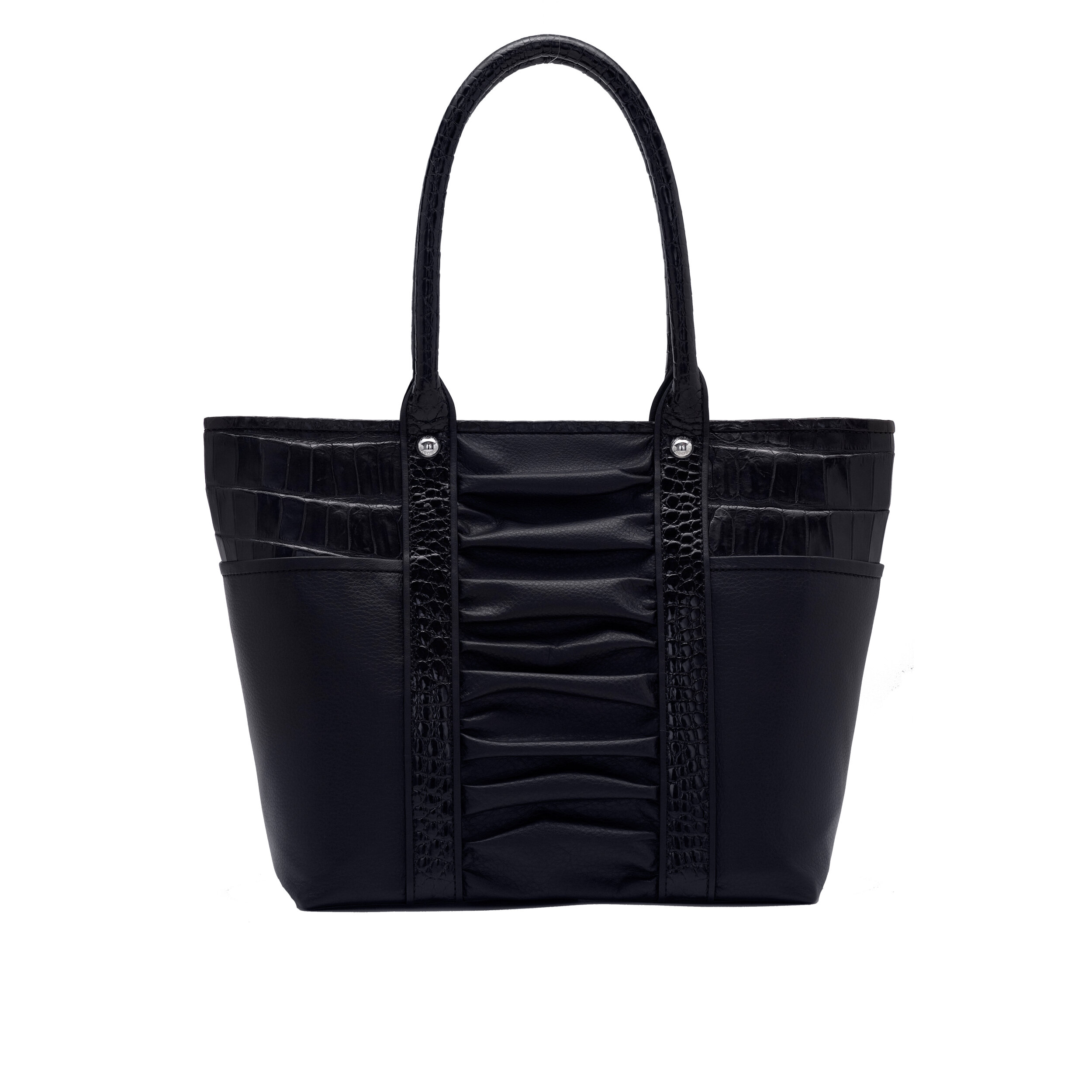 0132B(L) BLACK TOTE