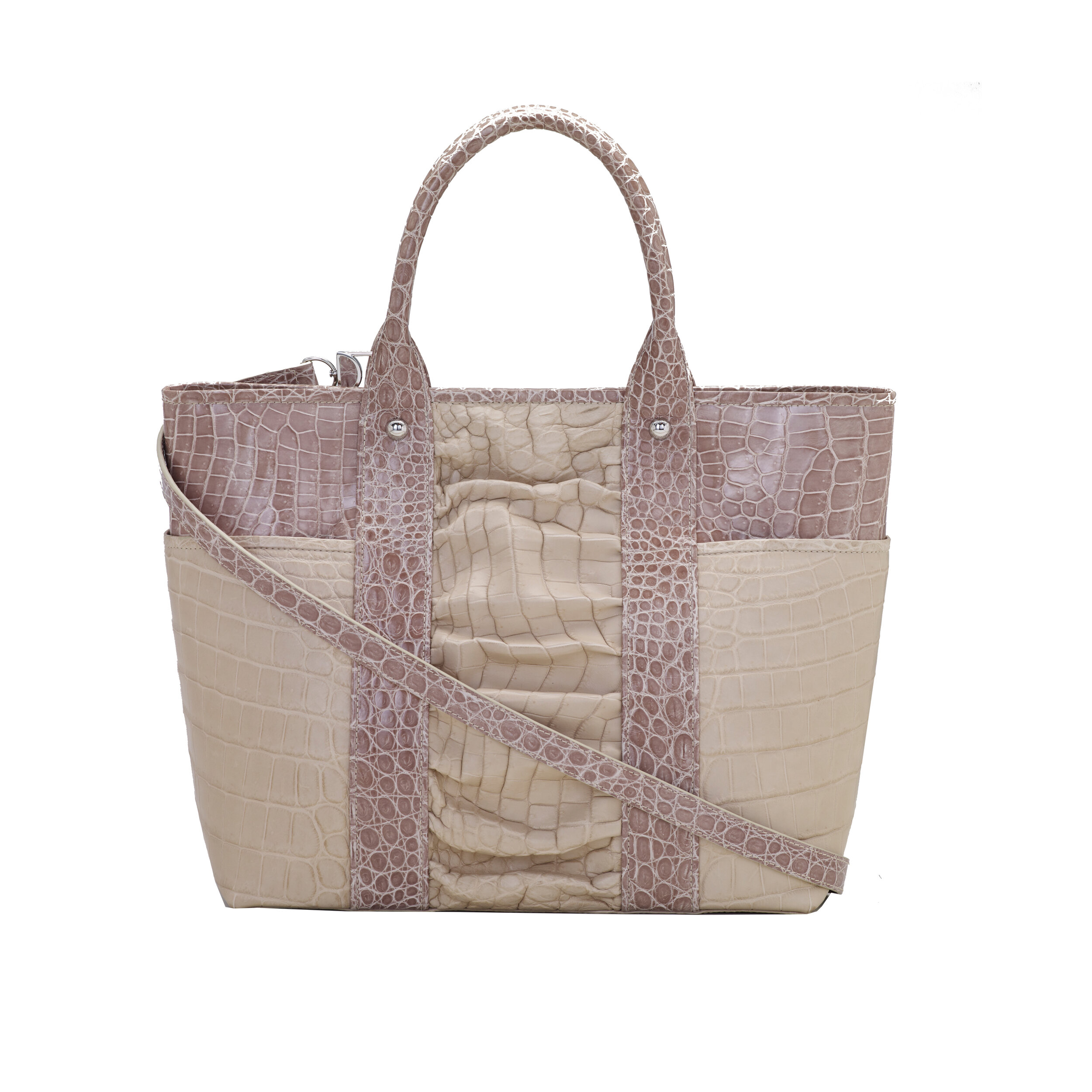 0132B(L) BEIGE TOTE