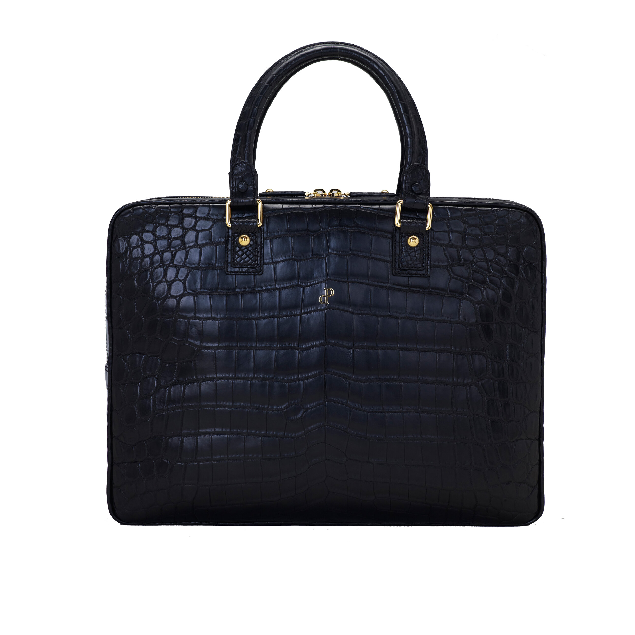 096 BLACK PLAIN BRIEFCASE