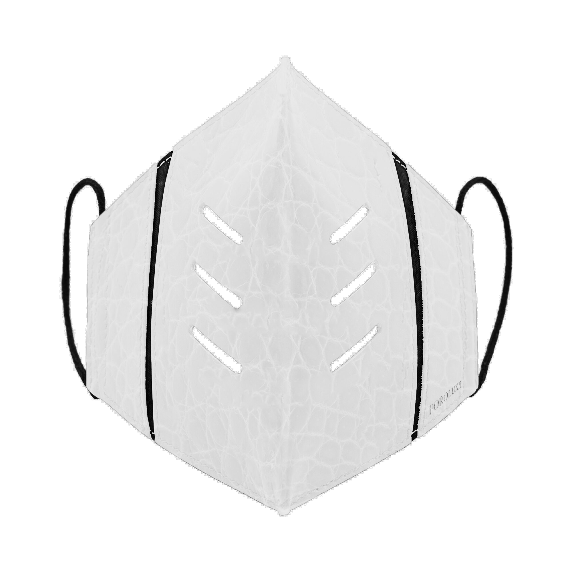 MATTE WHITE CROCODILE MASK 1.0