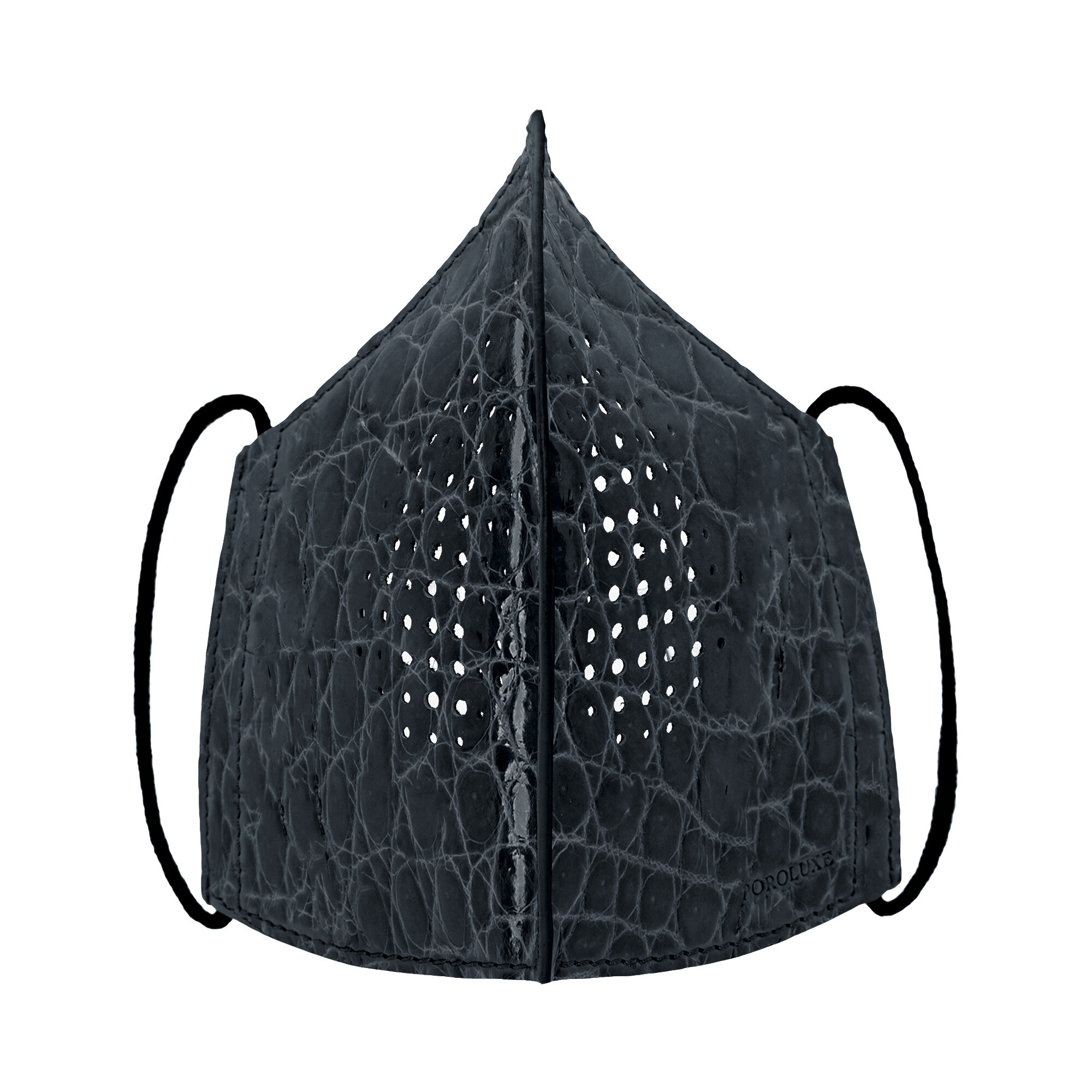 GLAZED GREY CROCODILE MASK 2.0