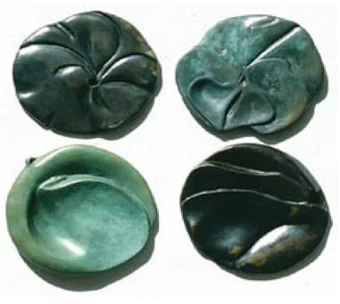 1991, Petunia; Pansy; Calla; Cyclamen – Garden of Delights Series, Cast bronze, 75 x 80mm each.