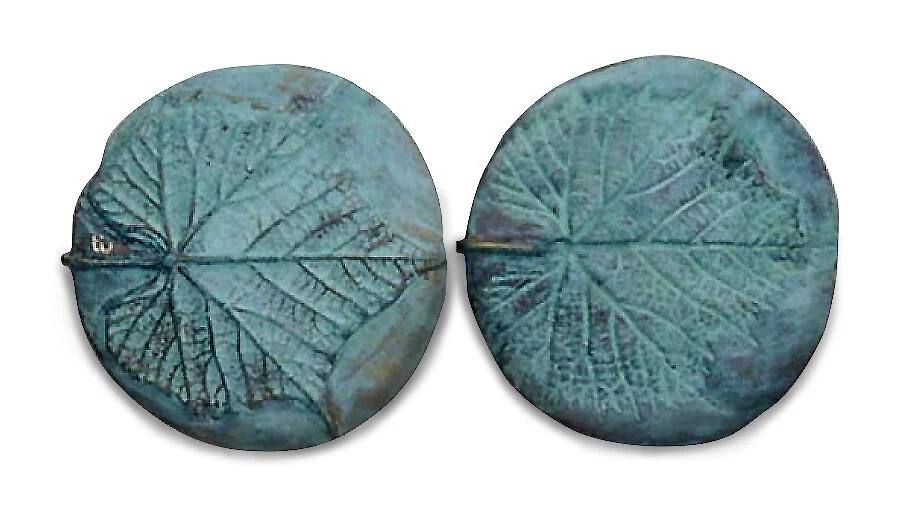 1994, Harmos,  Cast bronze,  70mm diameter.